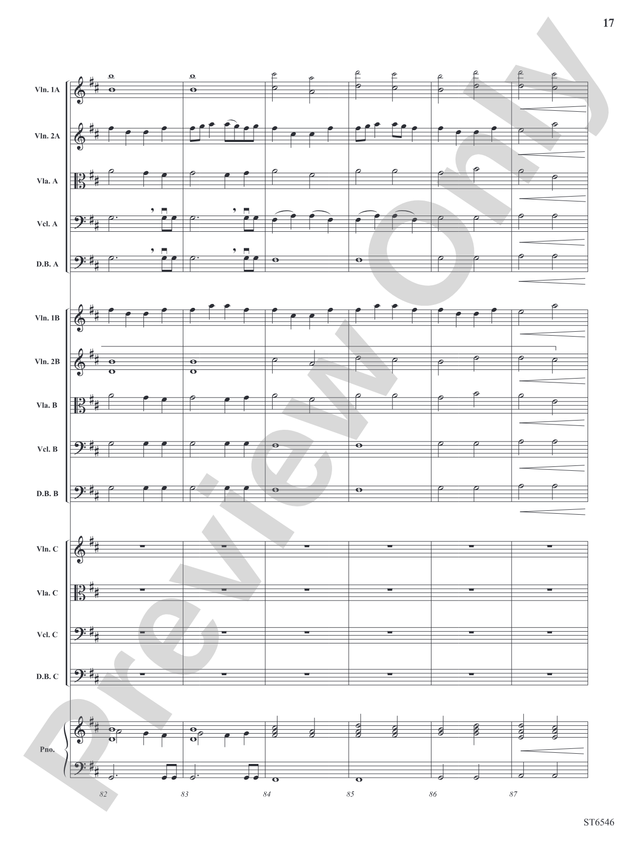 Momentous (for single or multi-level string orchestra): String Orchestra Conductor Score & Parts