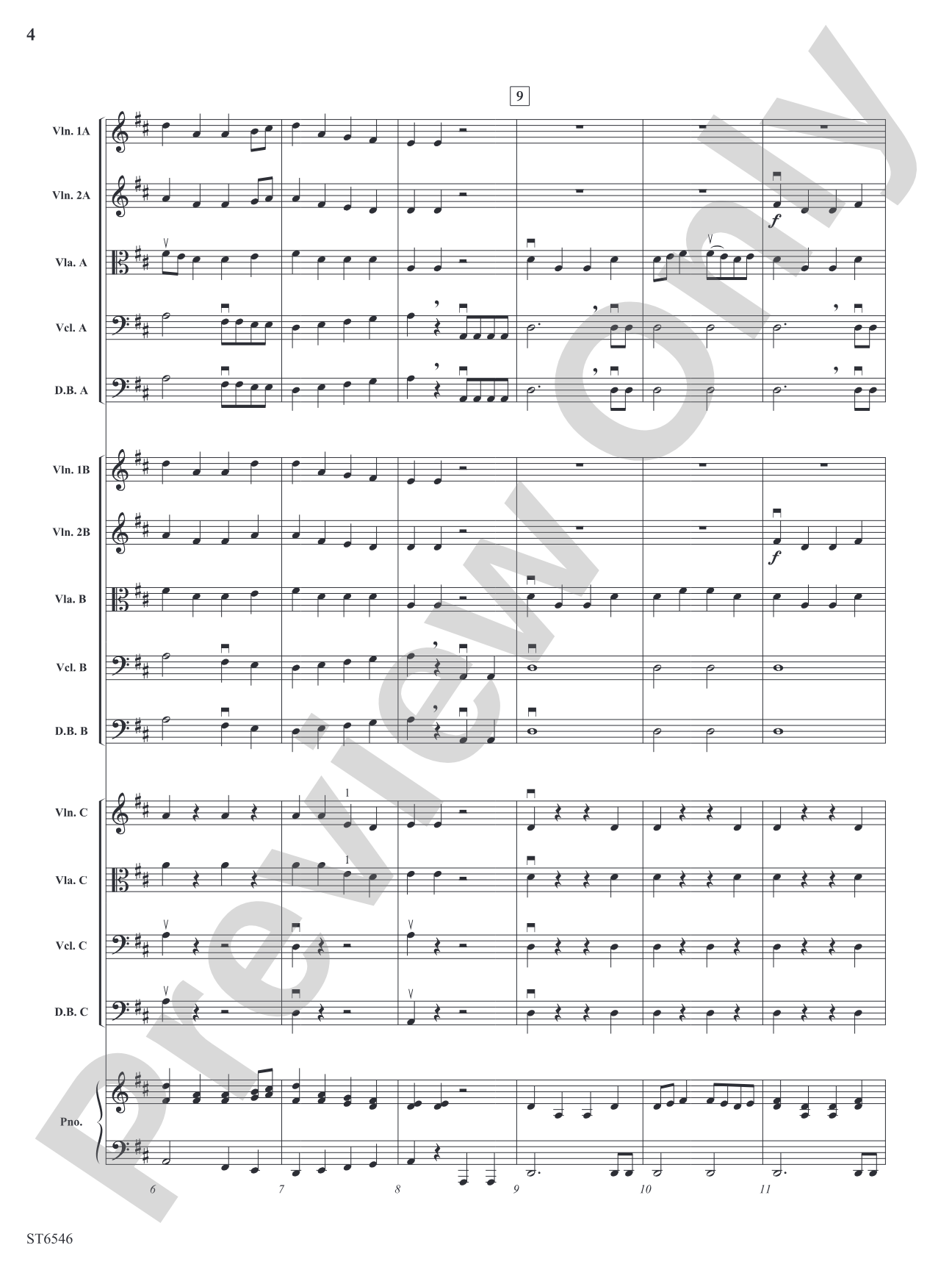 Momentous (for single or multi-level string orchestra): String Orchestra Conductor Score & Parts