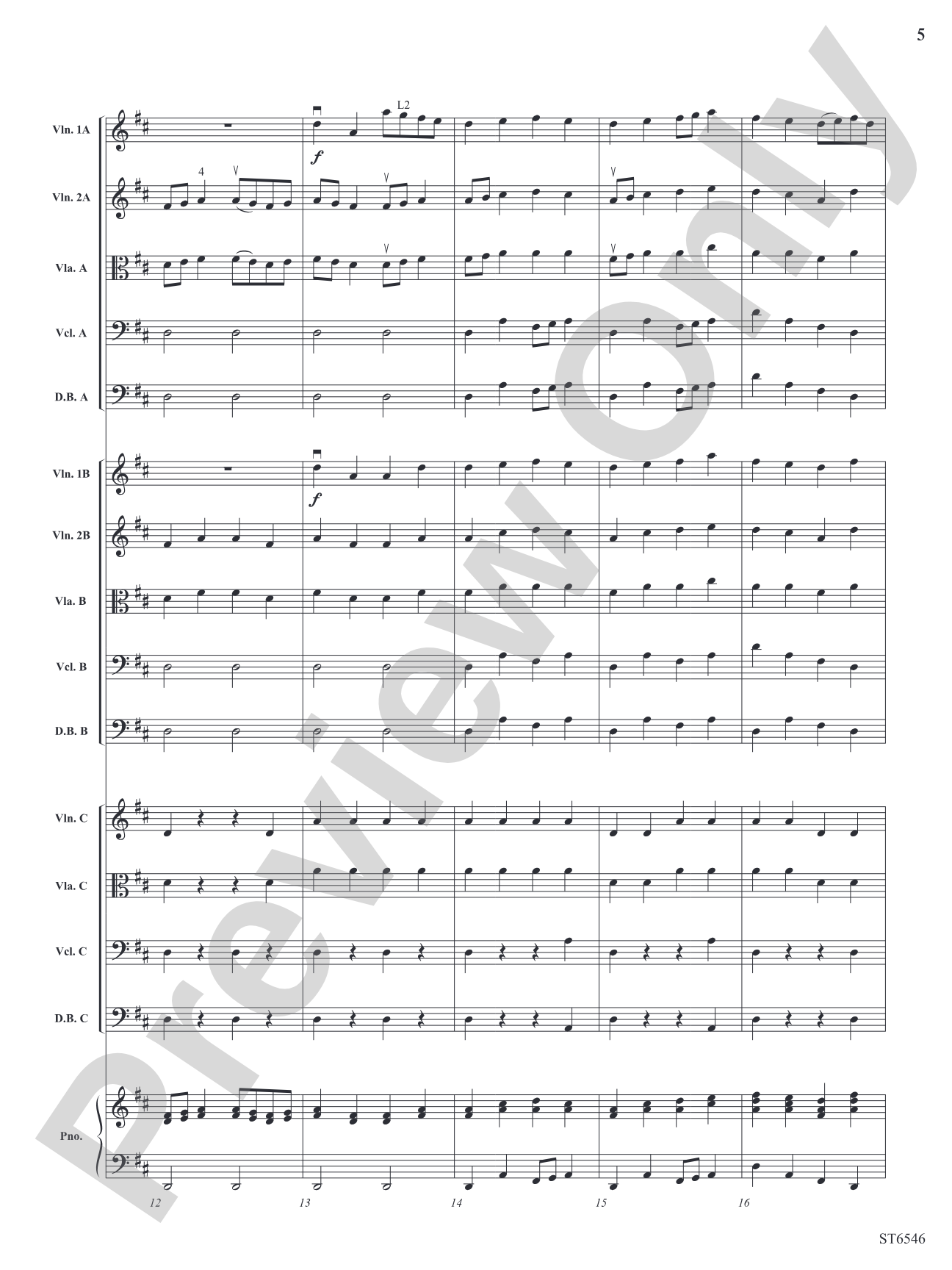 Momentous (for single or multi-level string orchestra): String Orchestra Conductor Score & Parts