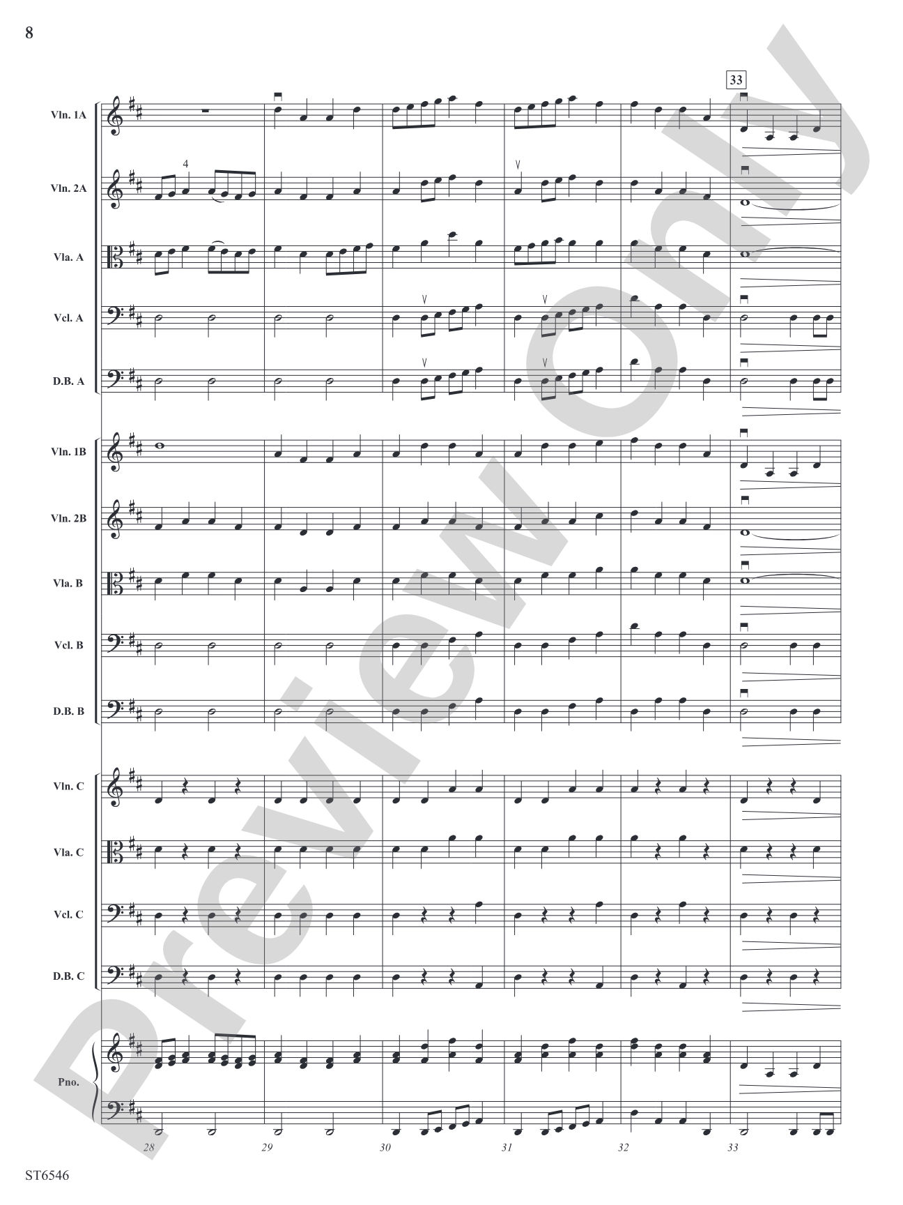 Momentous (for single or multi-level string orchestra): String Orchestra Conductor Score & Parts