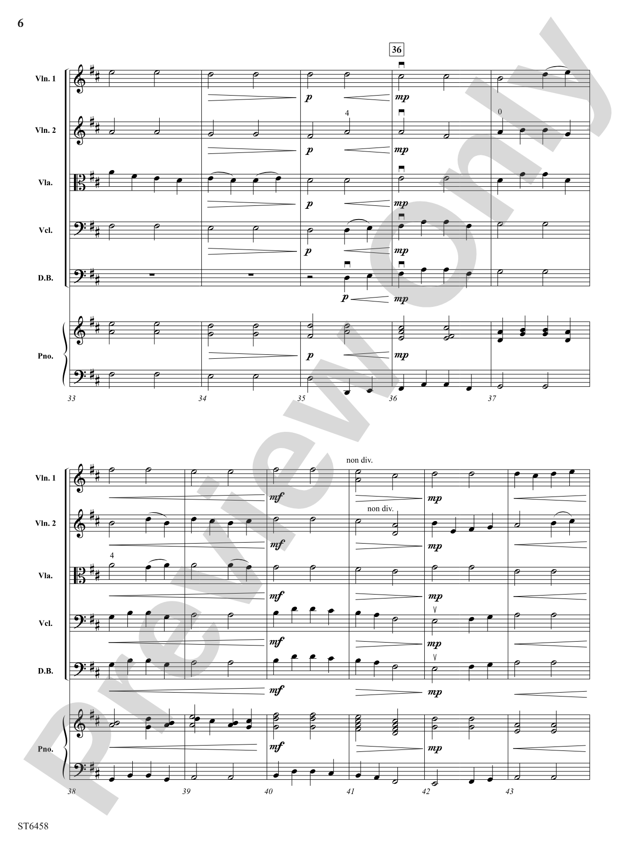 Bits of Brandenburg: String Orchestra Conductor Score & Parts