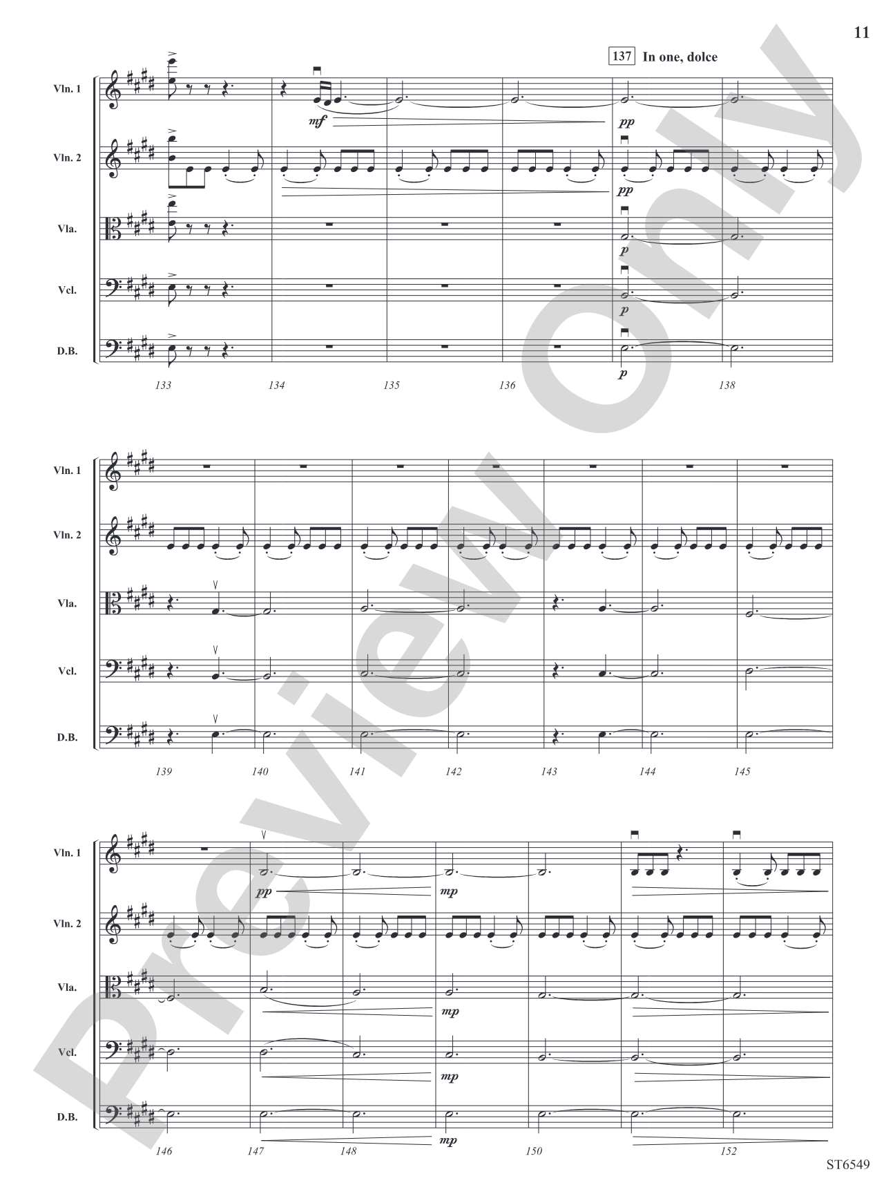 All the Things: String Orchestra Conductor Score & Parts