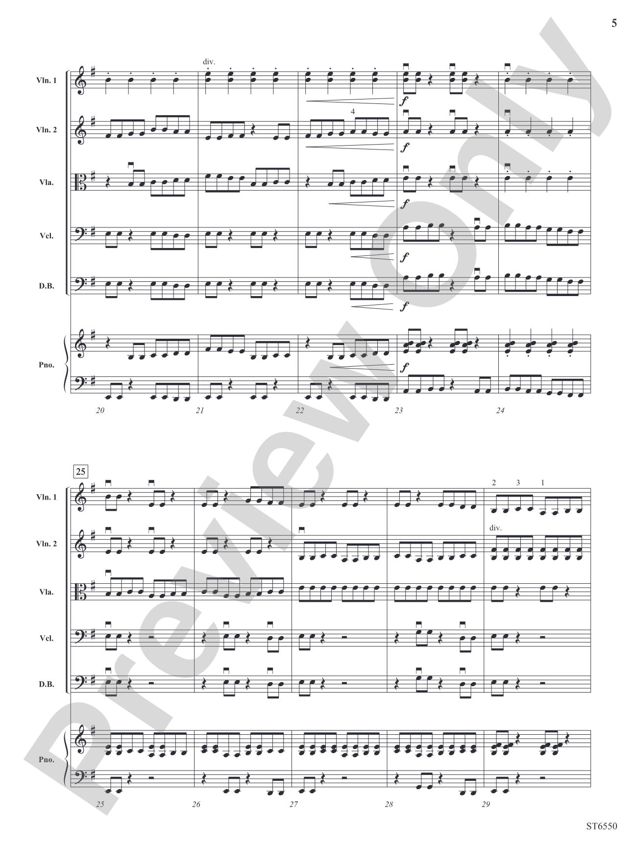 Double Agent: String Orchestra Conductor Score & Parts