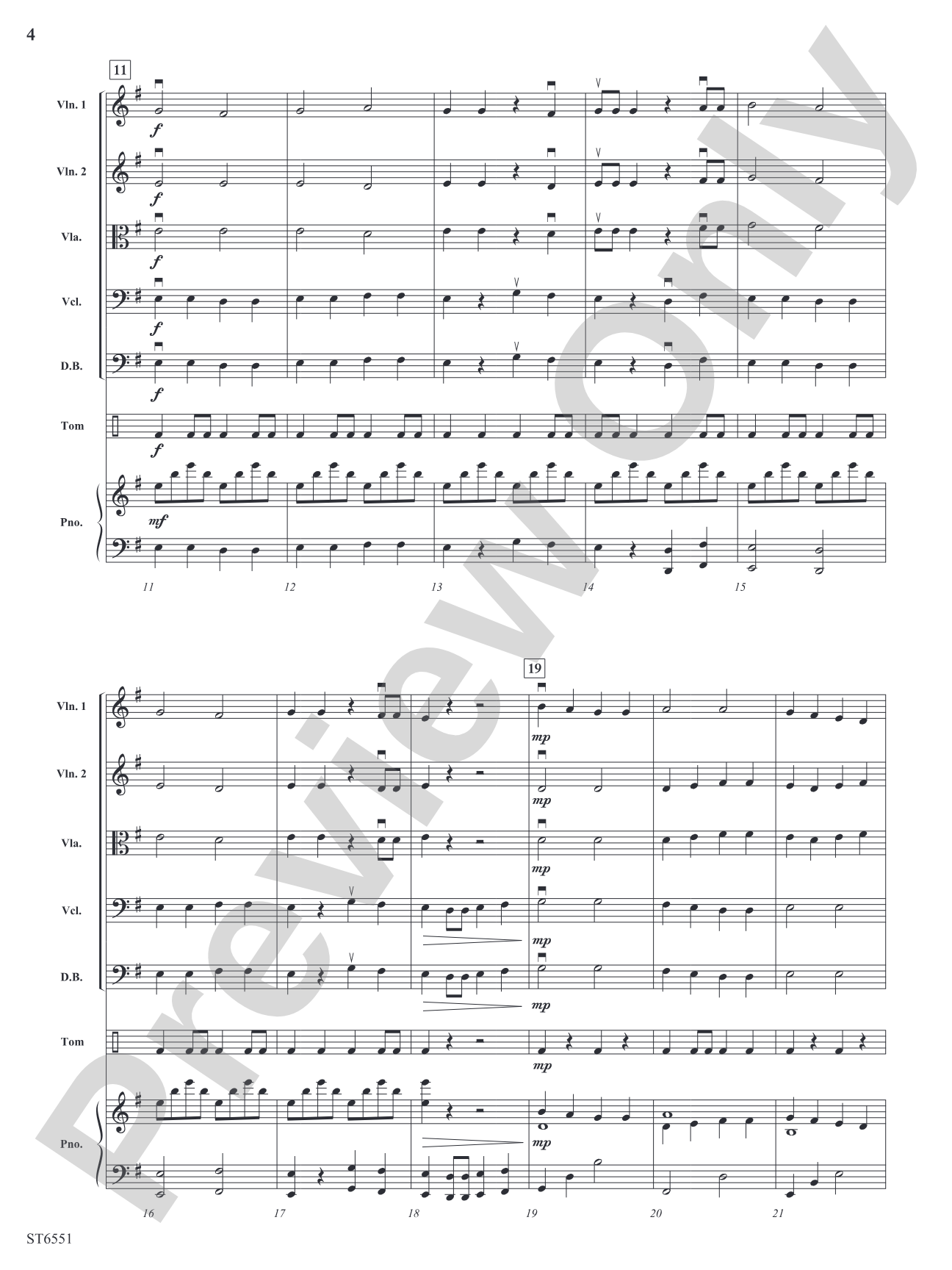 The Lair at Midnight: String Orchestra Conductor Score & Parts
