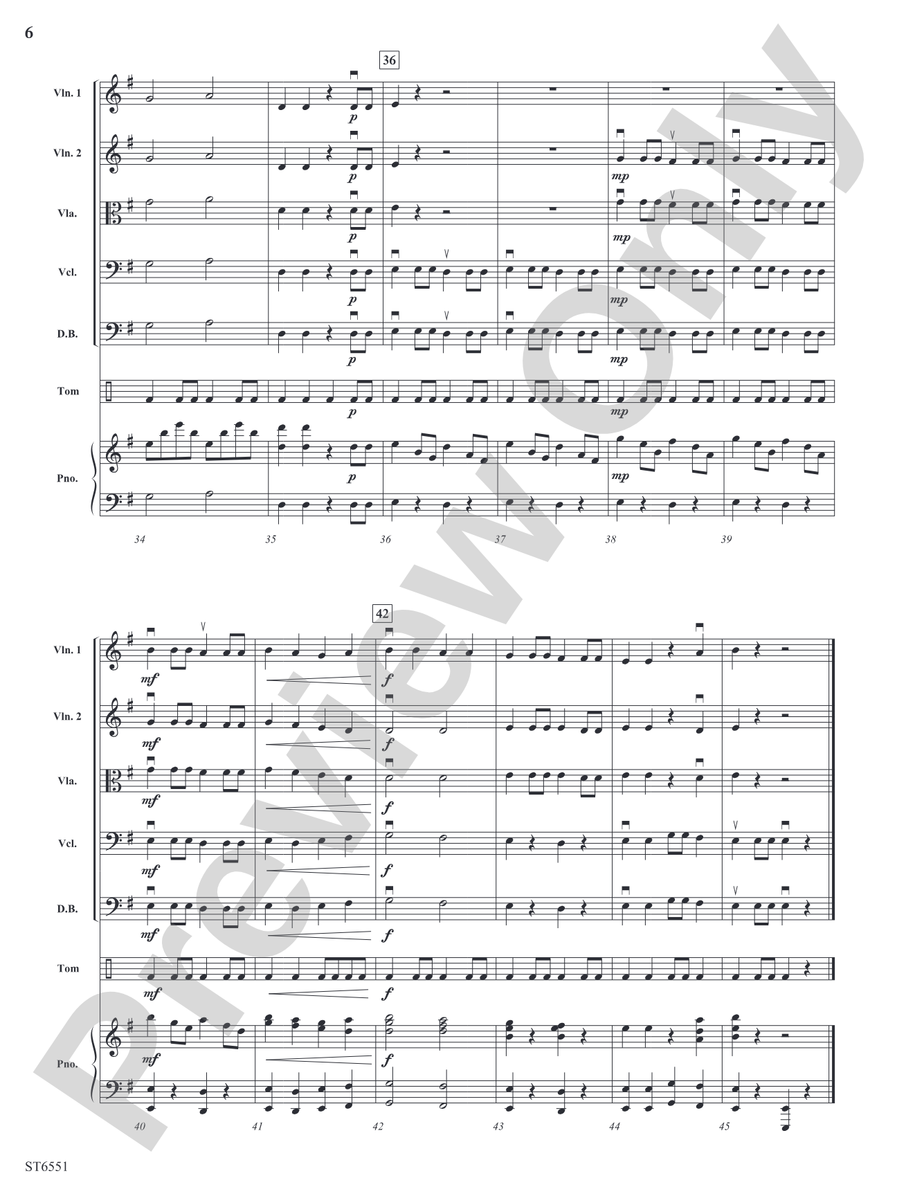 The Lair at Midnight: String Orchestra Conductor Score & Parts