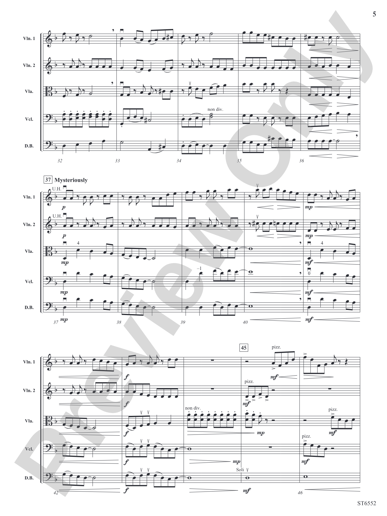 Shadow Defenders: String Orchestra Conductor Score & Parts