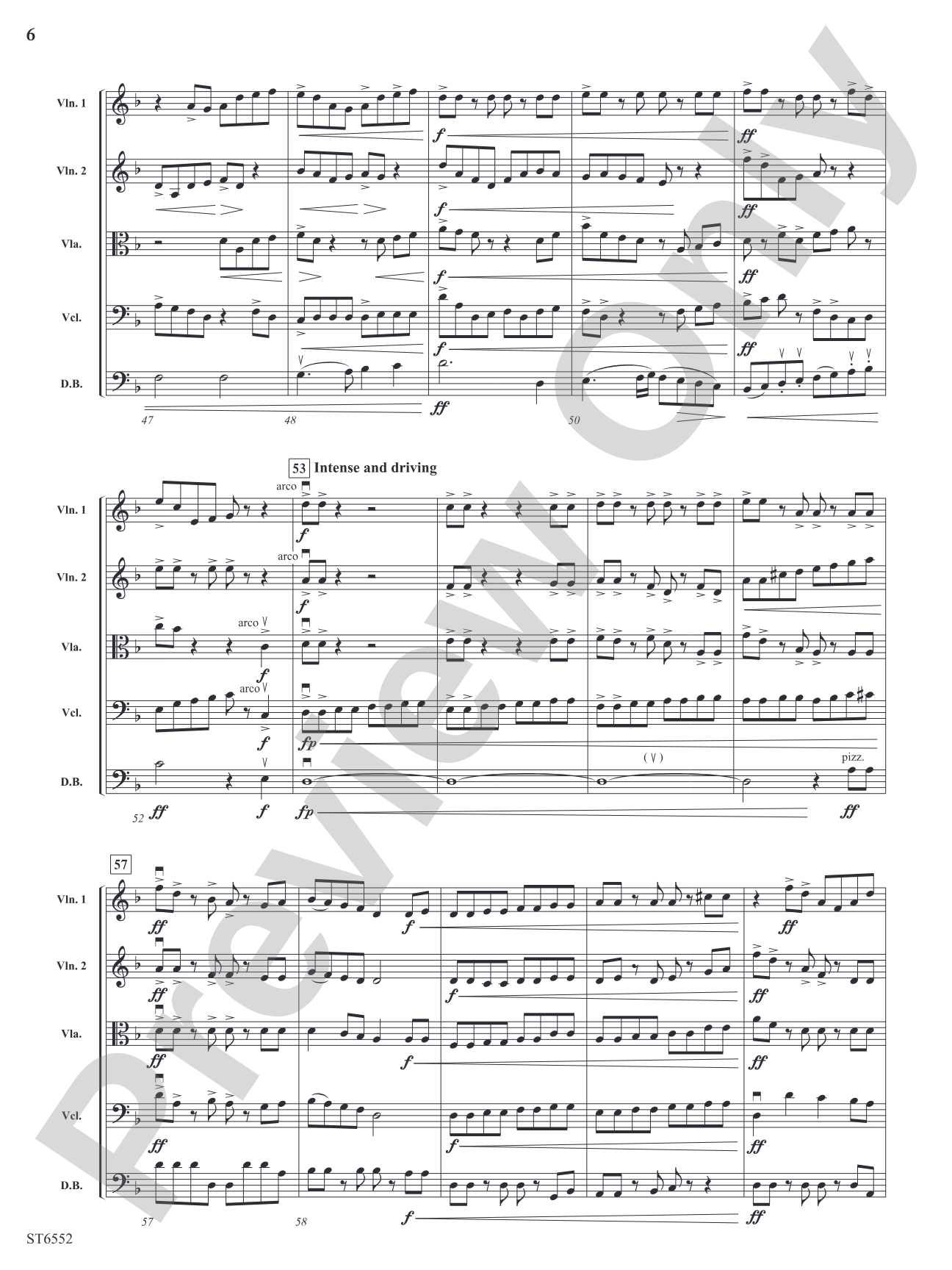 Shadow Defenders: String Orchestra Conductor Score & Parts