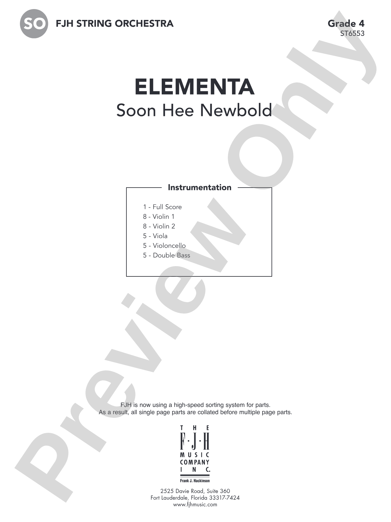 Elementa: Score