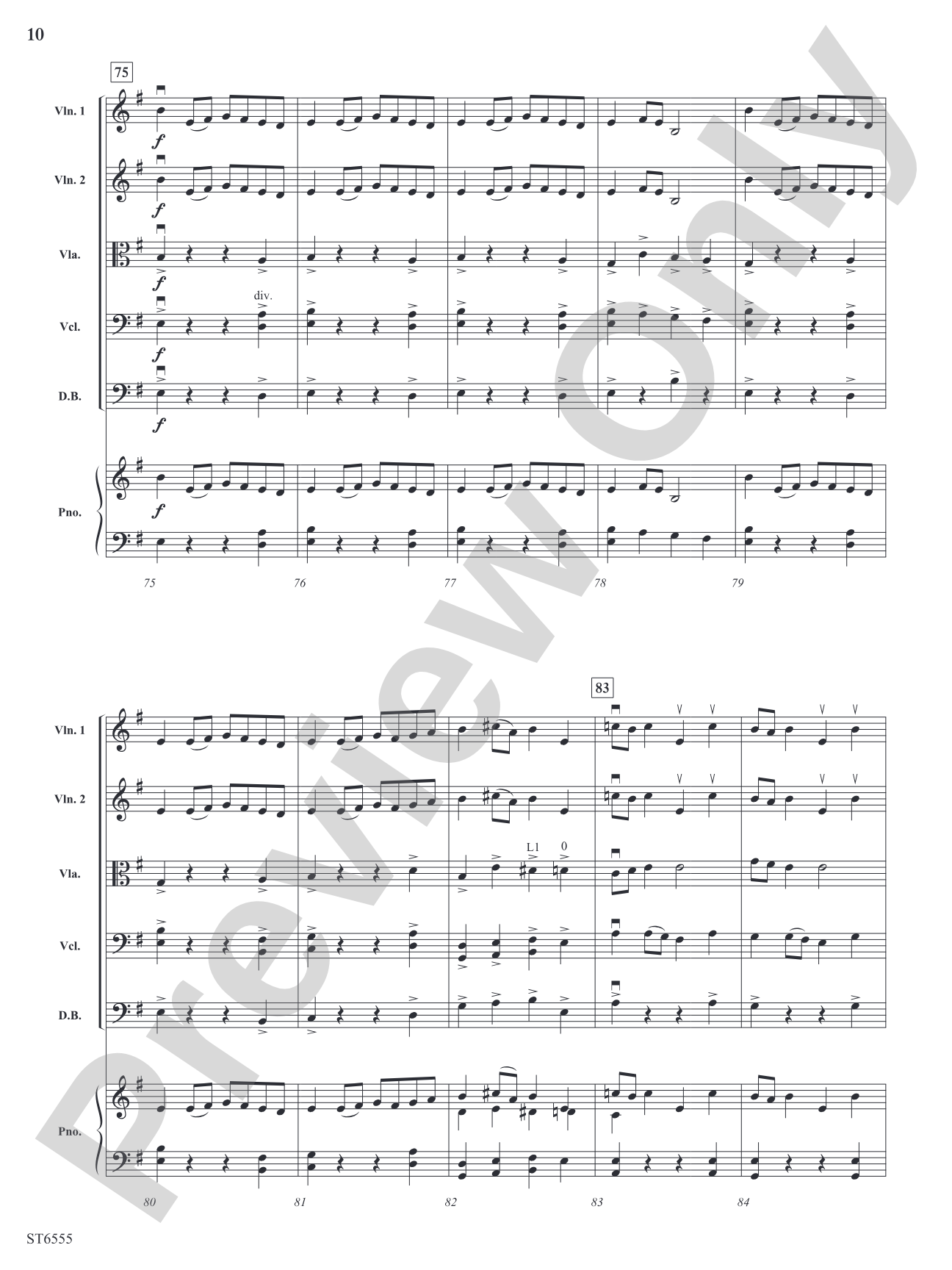 Battle of the Bows: String Orchestra Conductor Score & Parts