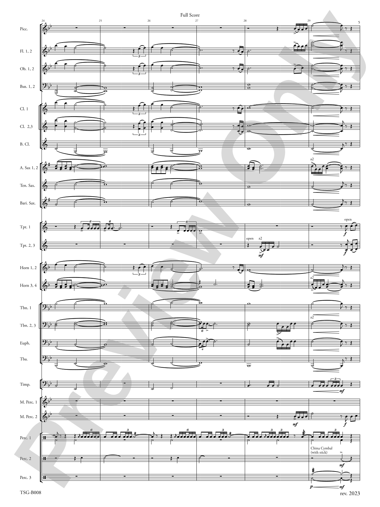 Panoramic Landscapes: Concert Band Conductor Score & Parts