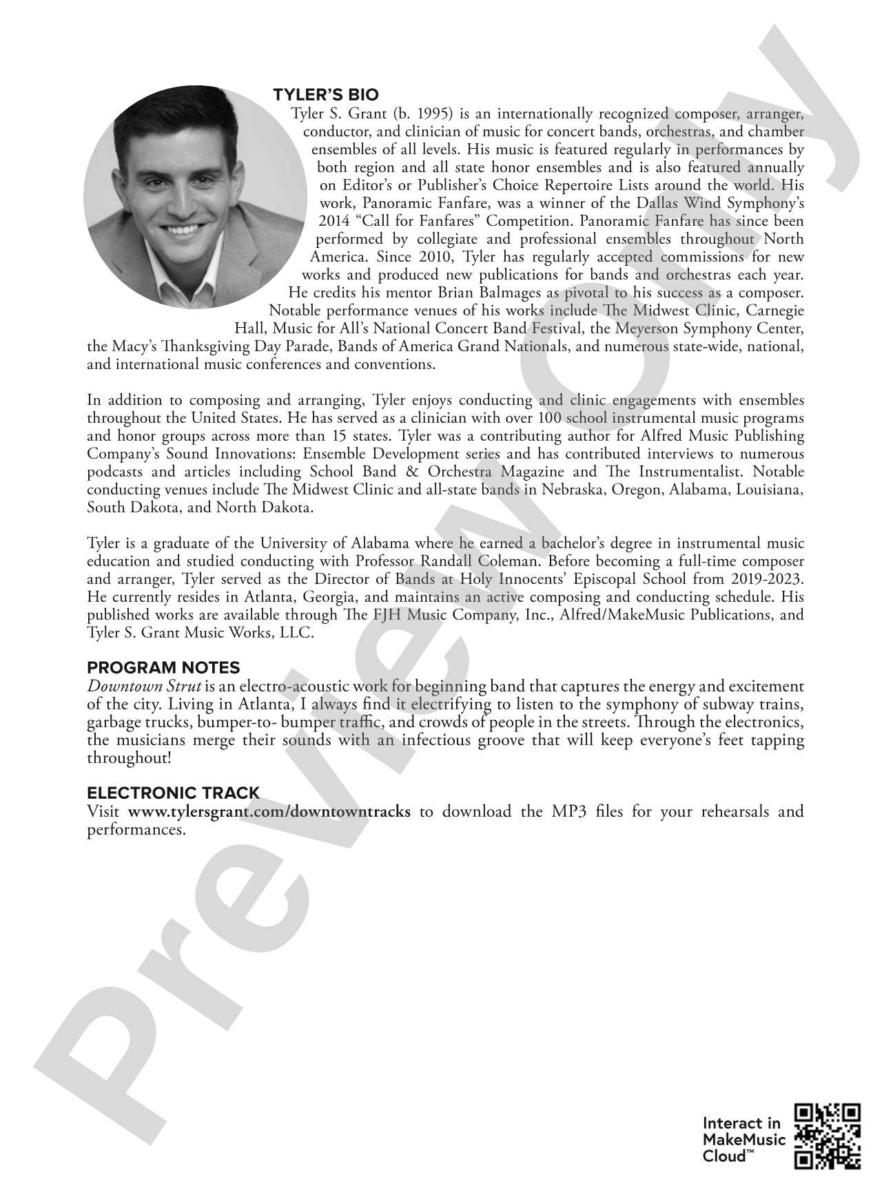 Downtown Strut: Mixed Instruments - Flexible Instrumentation Score & Parts