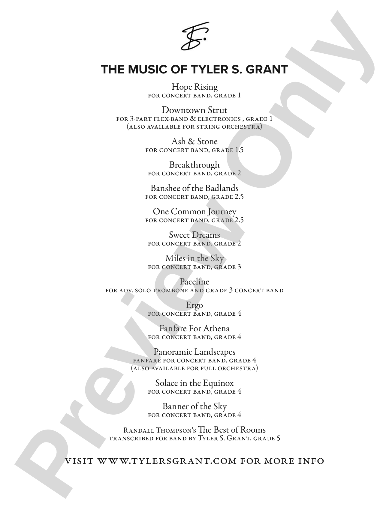 Ergo: Concert Band Conductor Score & Parts