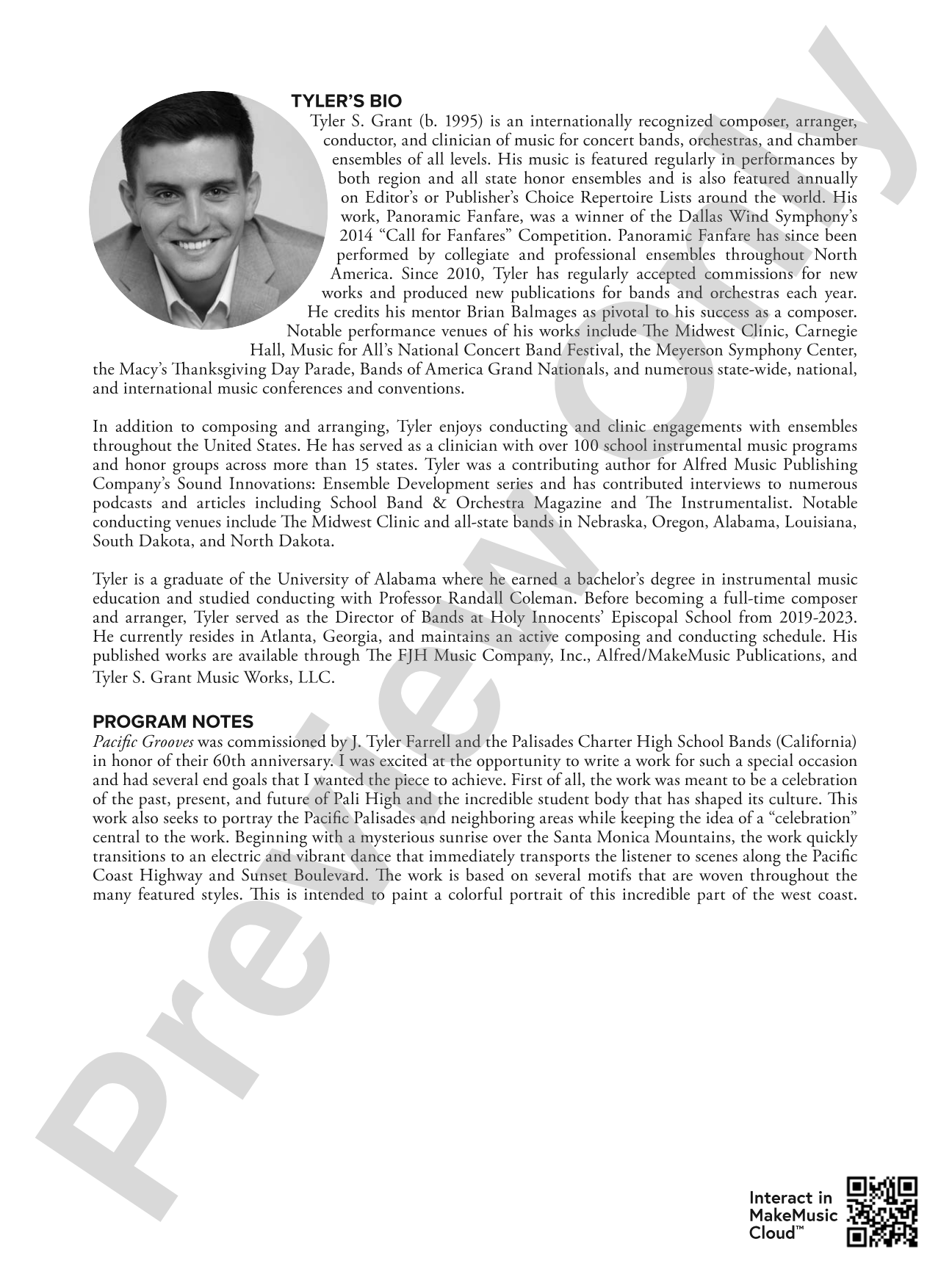 Pacific Grooves: Concert Band Conductor Score & Parts