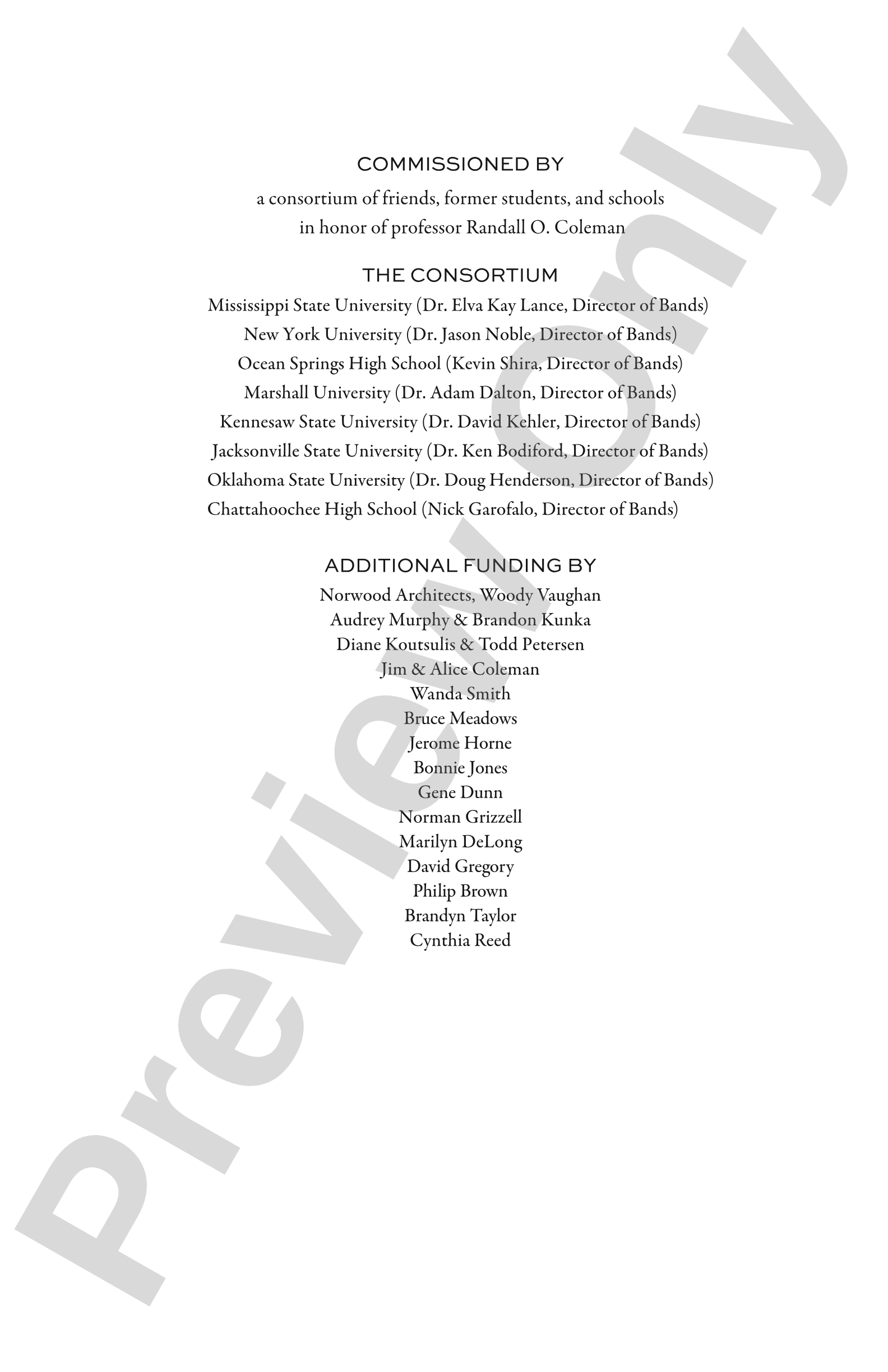 The Sacred Spheres: Concert Band Conductor Score & Parts