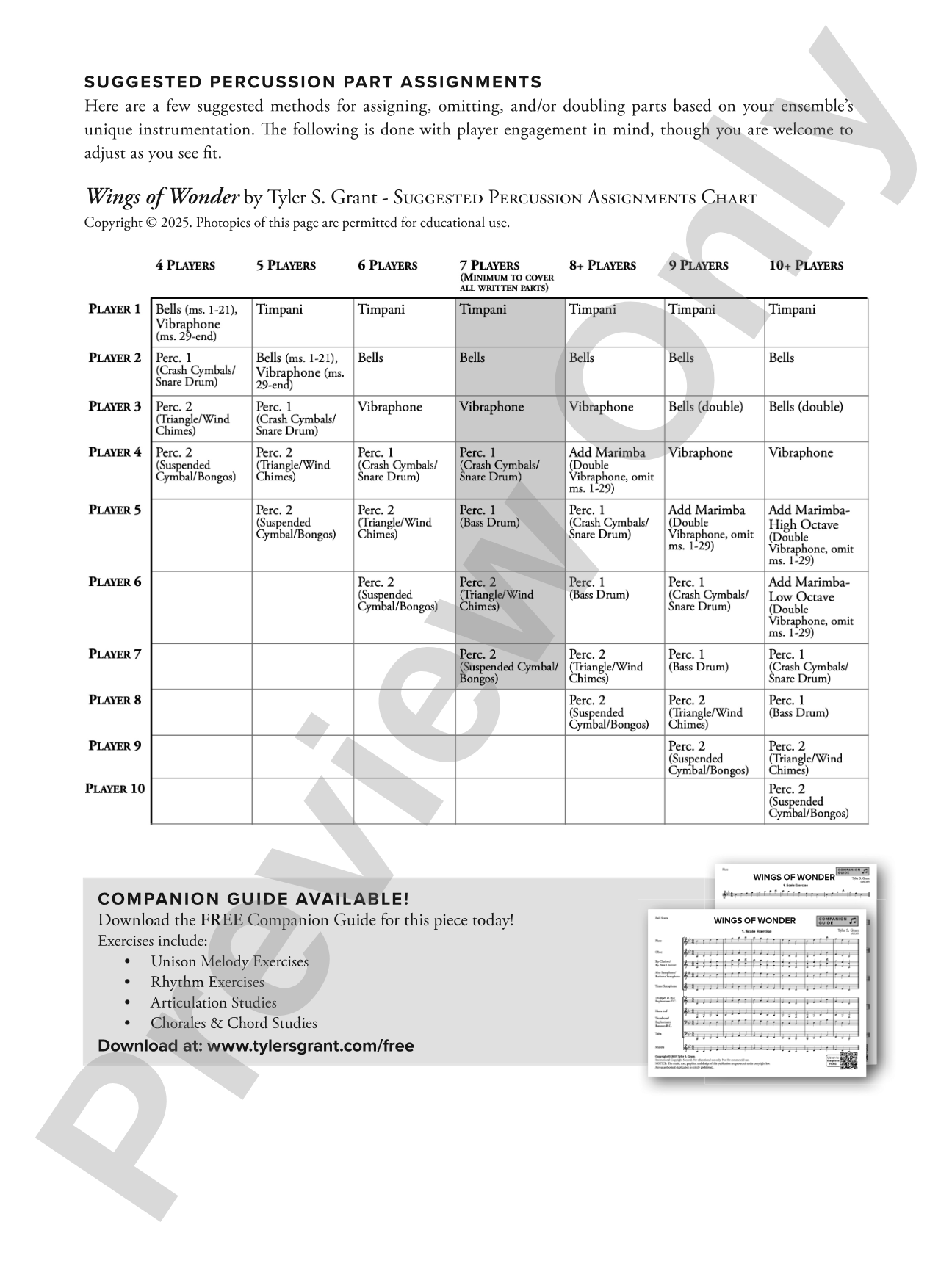Wings of Wonder: Concert Band Conductor Score & Parts