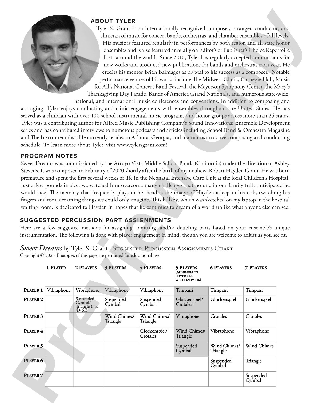 Sweet Dreams: Concert Band - Flexible Instrumentation Score & Parts