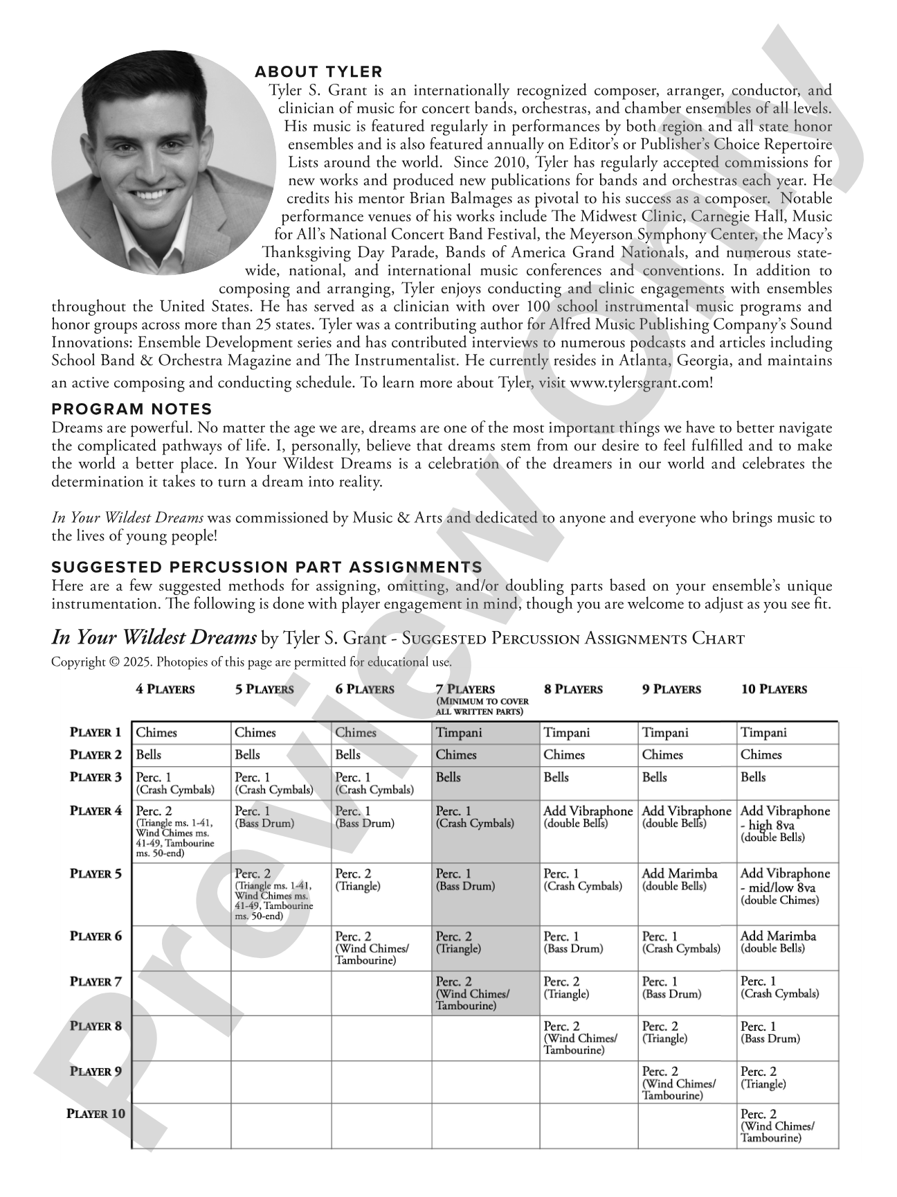 In Your Wildest Dreams: Concert Band - Flexible Instrumentation Score & Parts