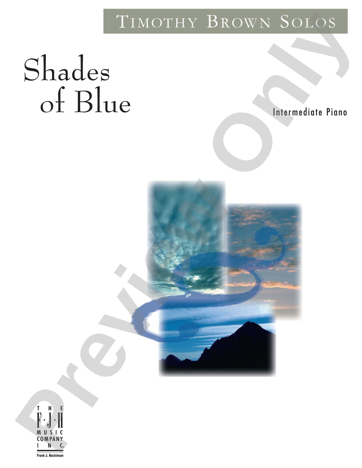 Shades of Blue: Piano