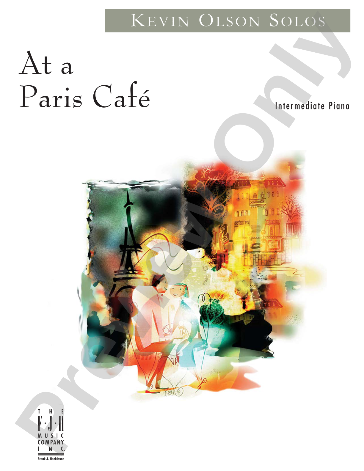 At a Paris Café: Piano