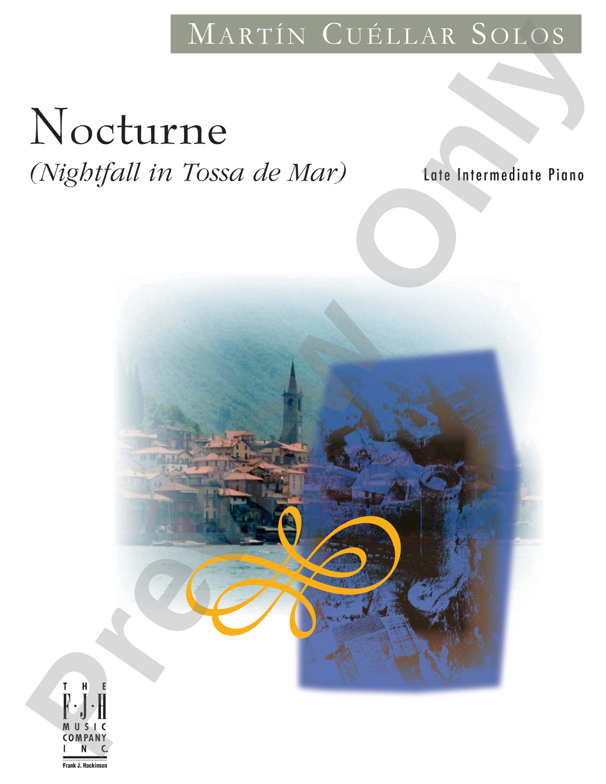 Nocturne (Nightfall in Tossa de Mar): Piano