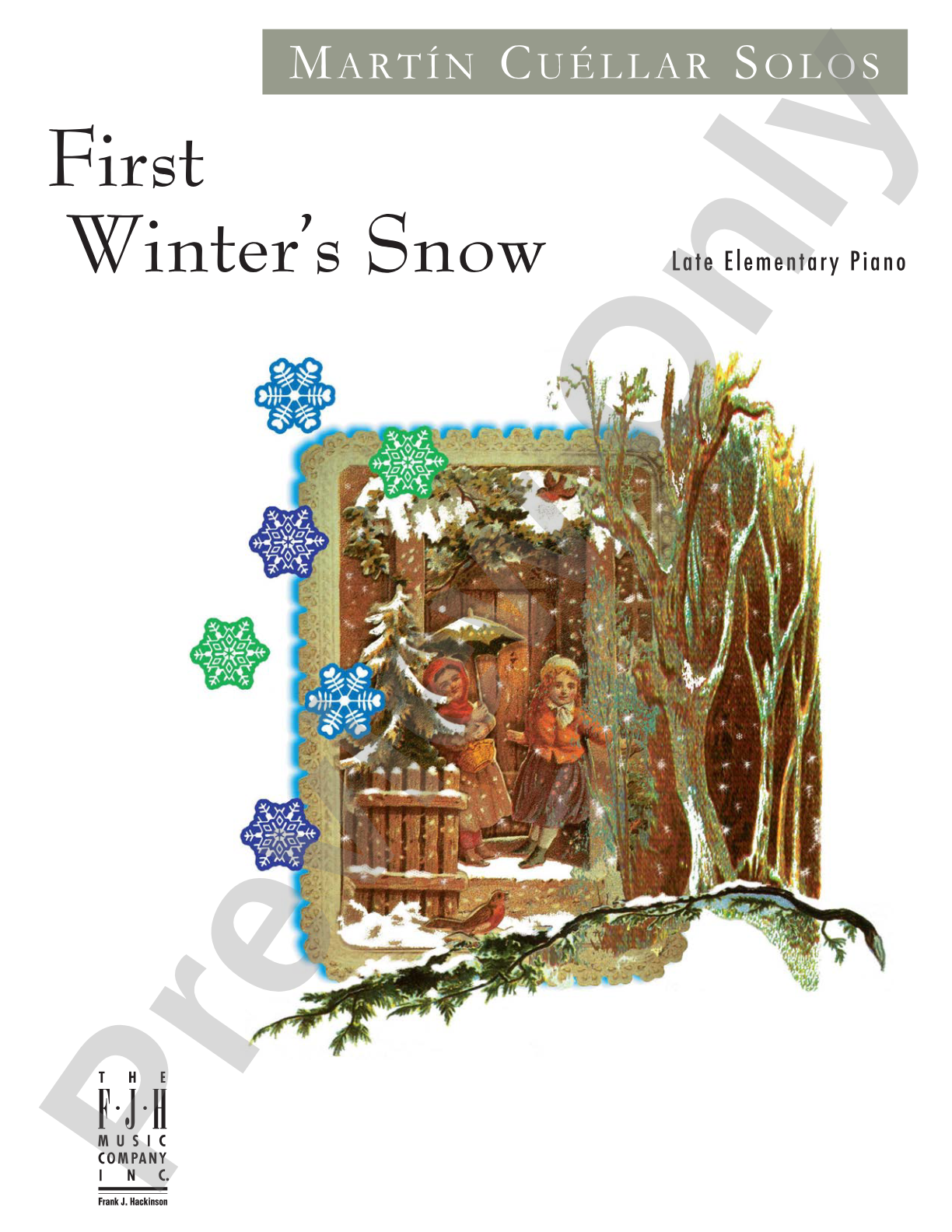 First Winter's Snow: Piano