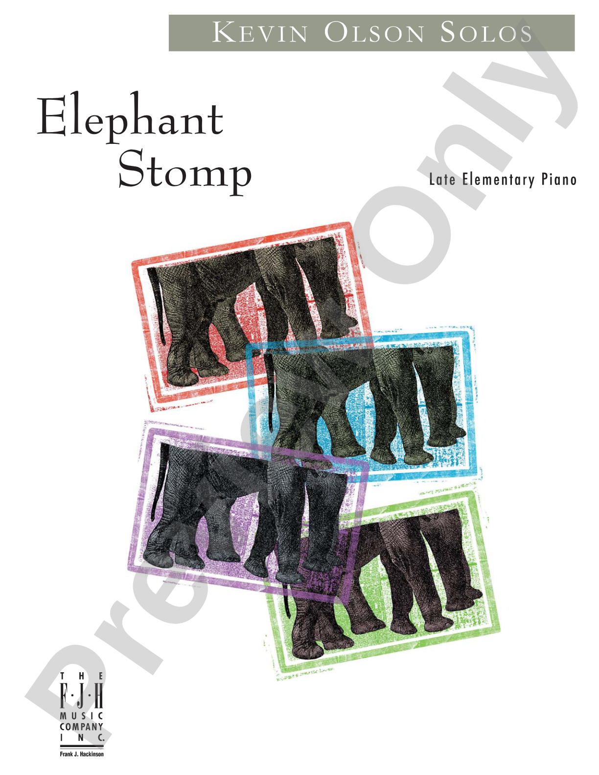 Elephant Stomp: Piano