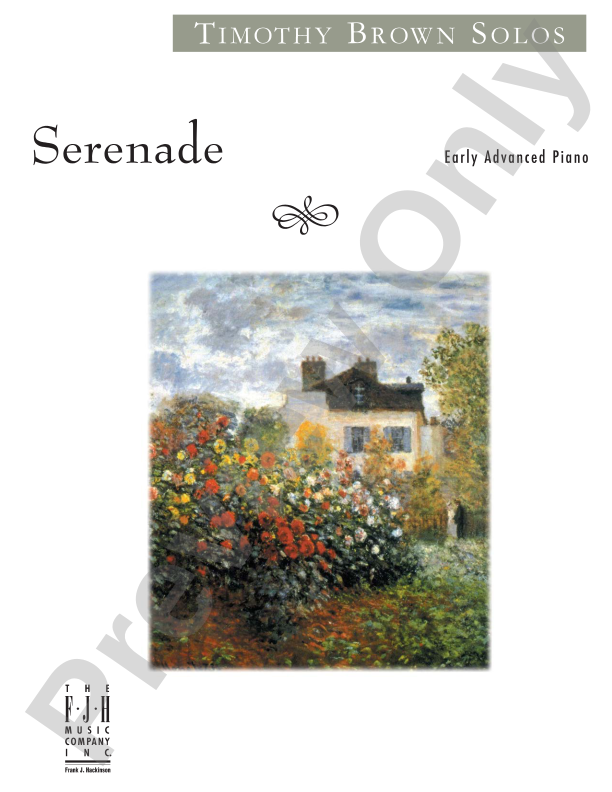 Serenade: Piano