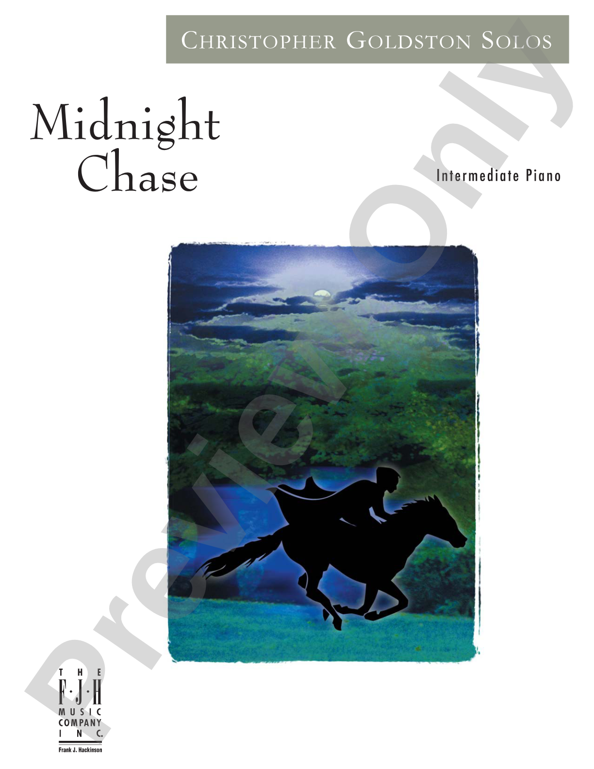 Midnight Chase: Piano