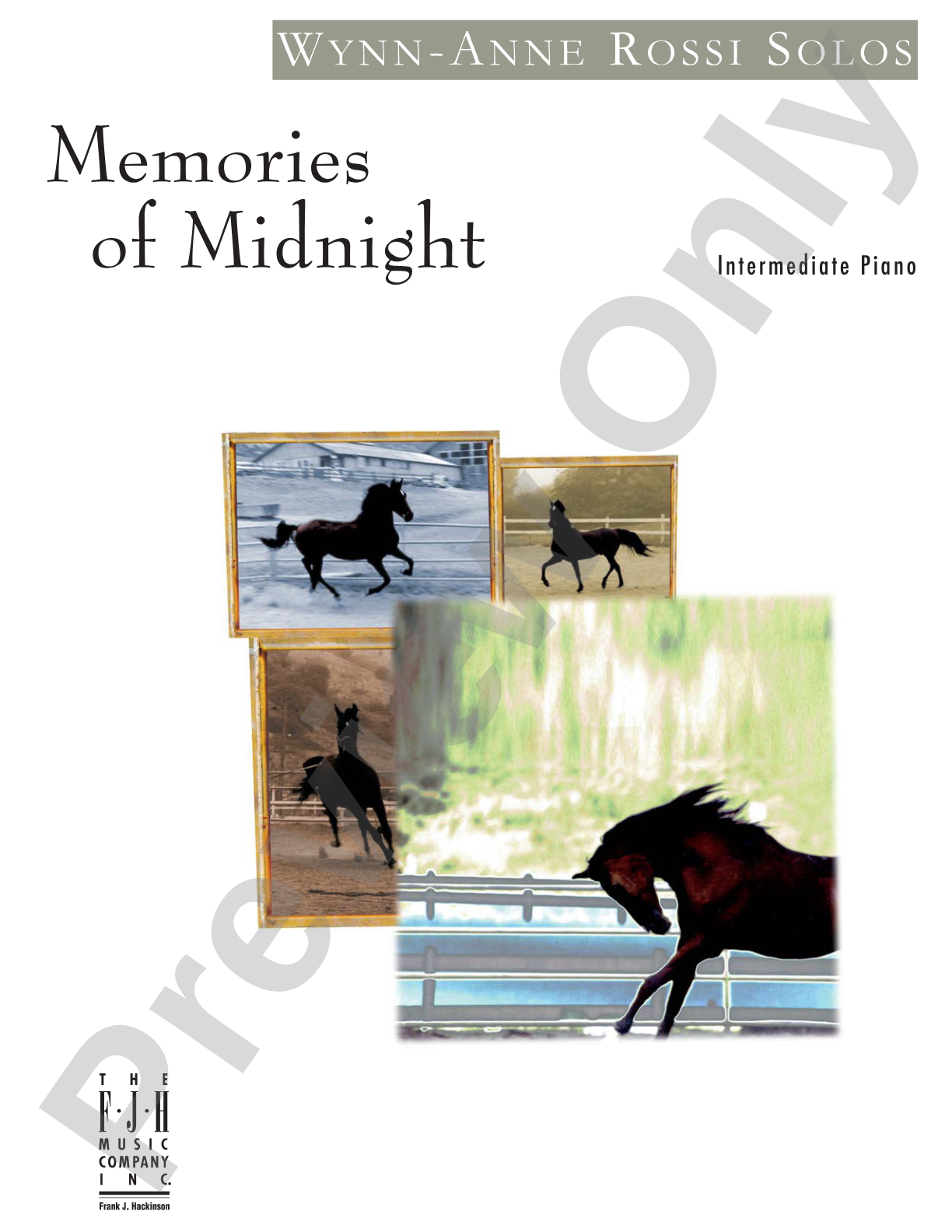 Memories of Midnight: Piano