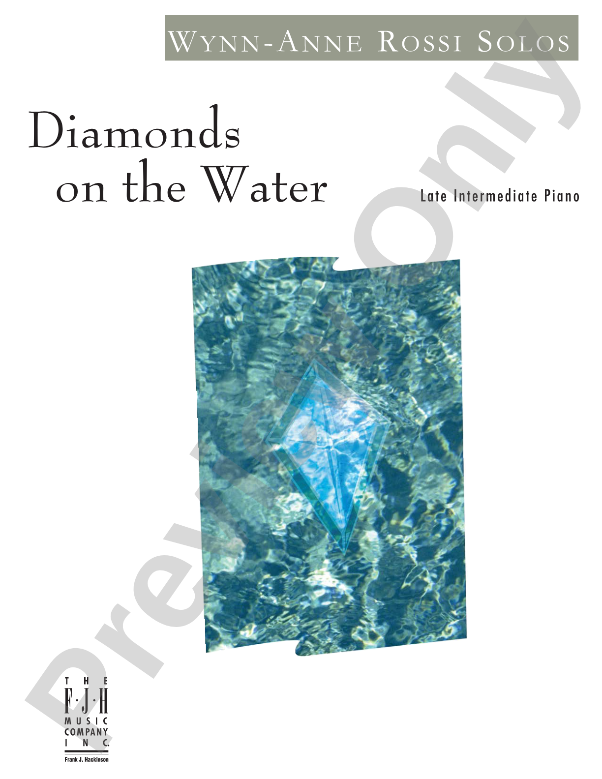 Diamonds on the Water: Piano