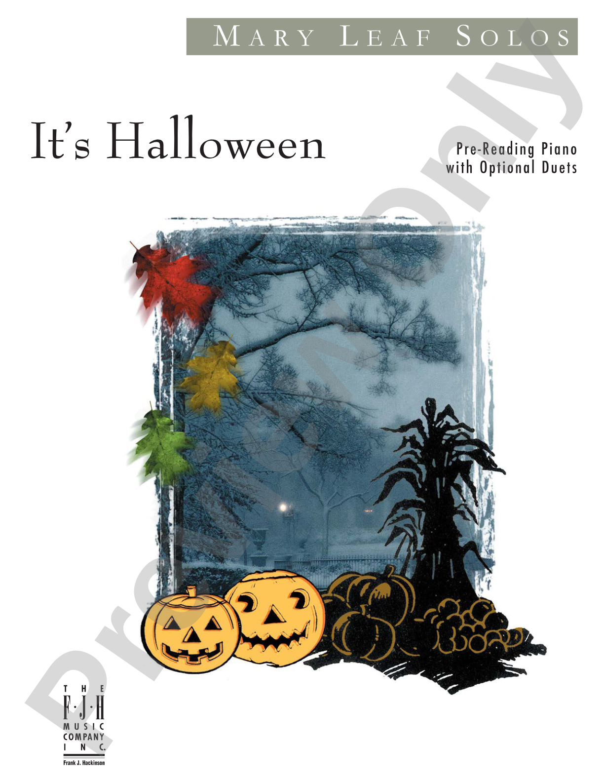 It's Halloween: Piano