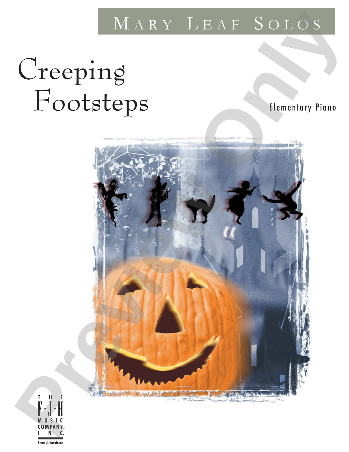 Creeping Footsteps: Piano