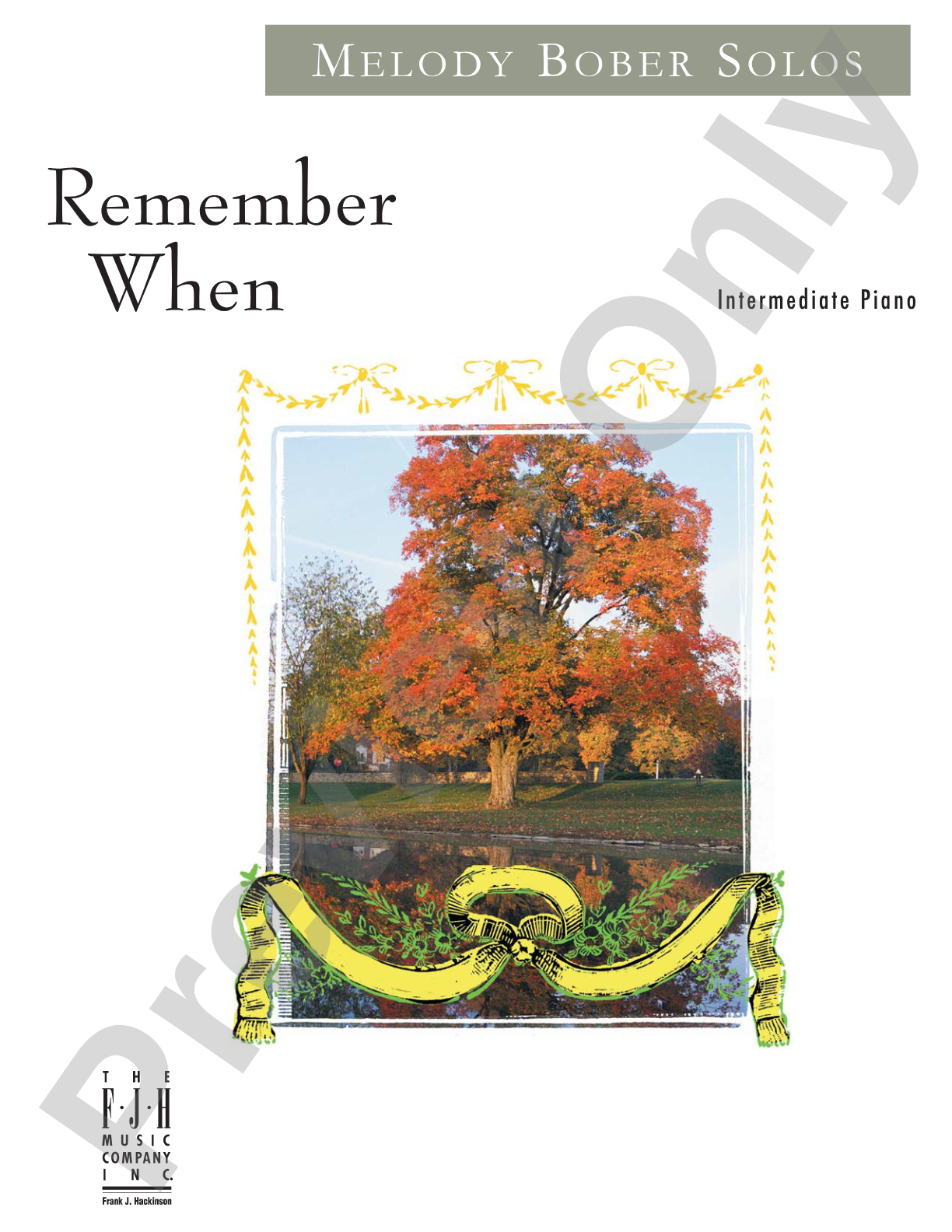 Remember When: Piano