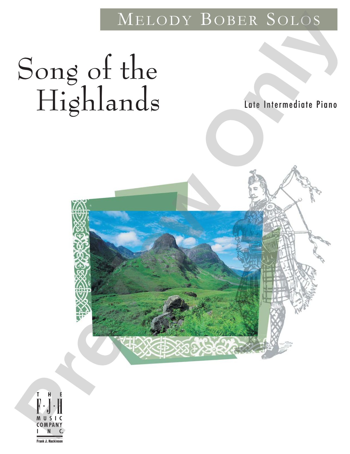 Song of the Highlands: Piano