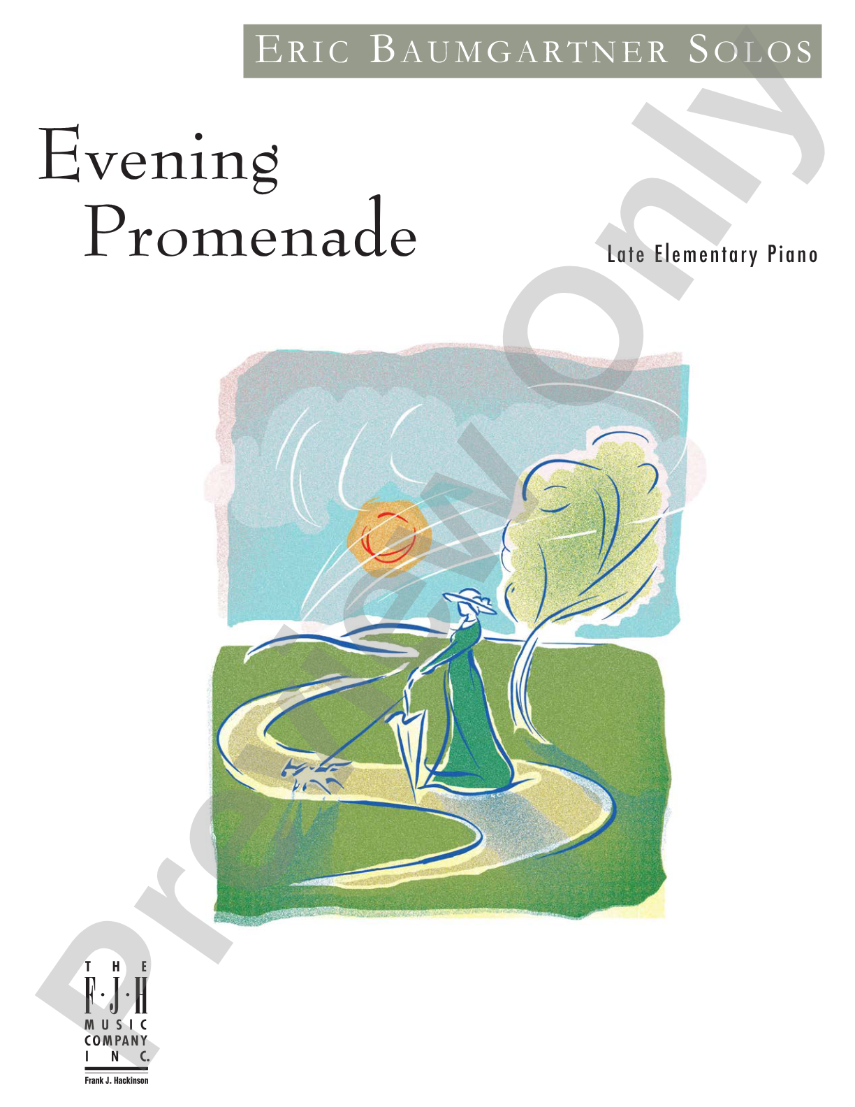 Evening Promenade: Piano