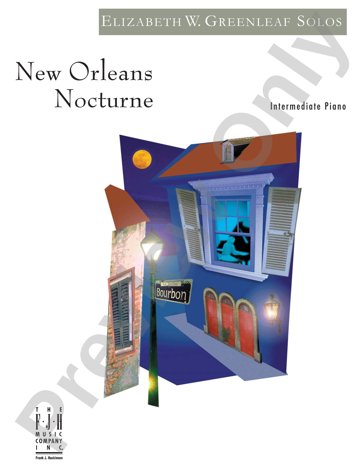 New Orleans Nocturne: Piano