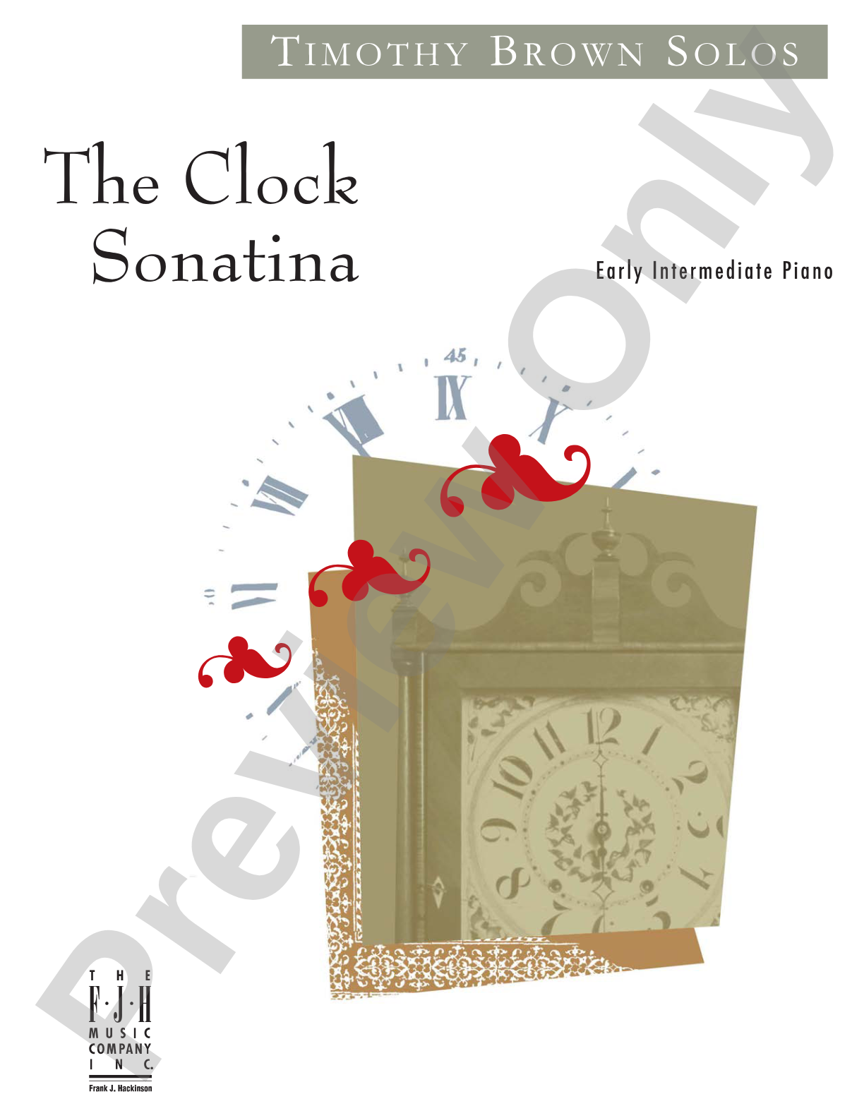 The Clock Sonatina: Piano