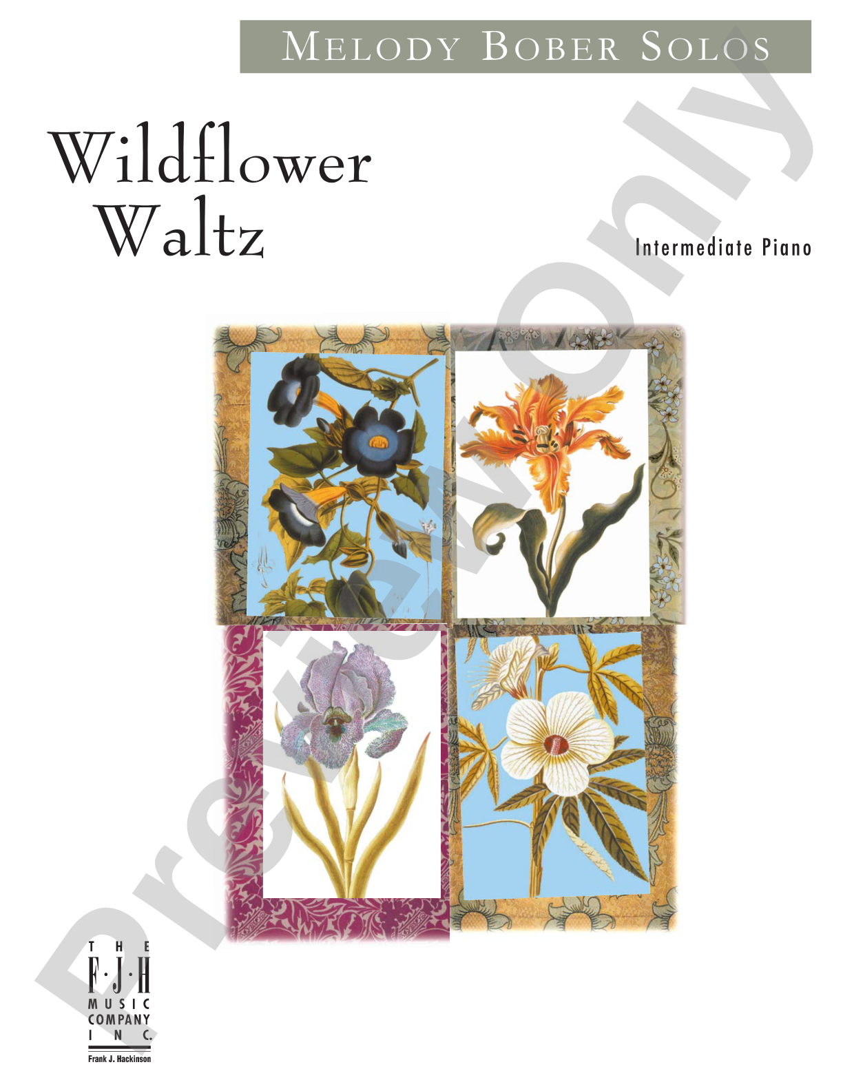 Wildflower Waltz: Piano