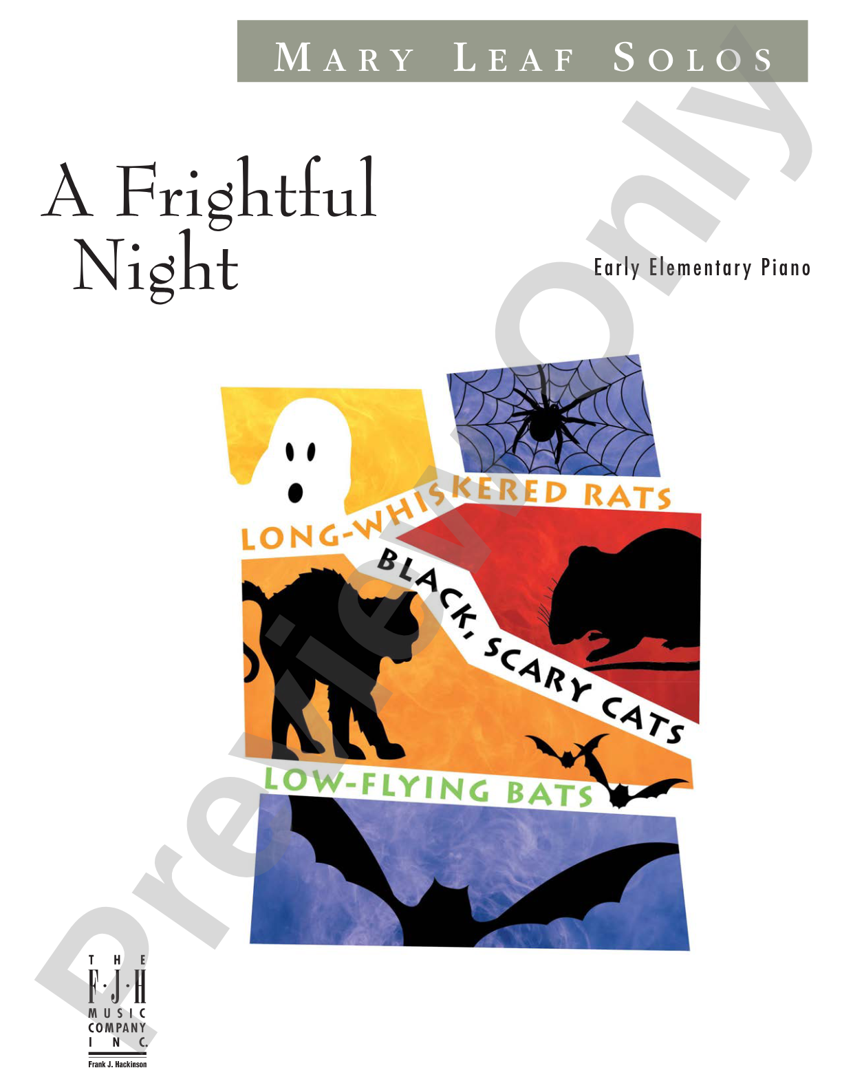 A Frightful Night: Piano