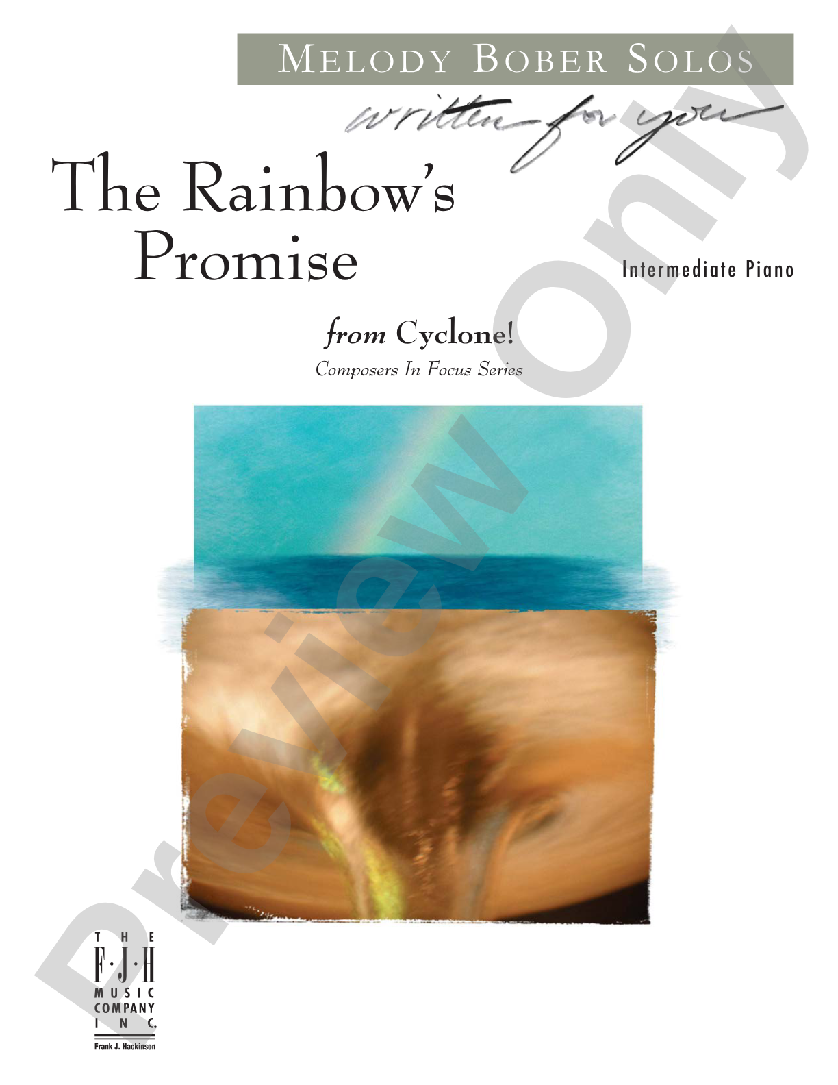 The Rainbow's Promise: Piano