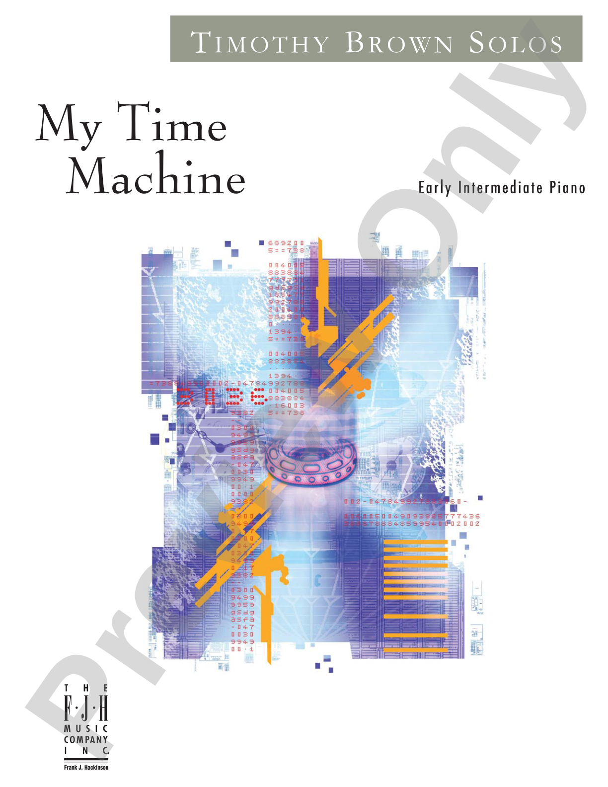 My Time Machine: Piano