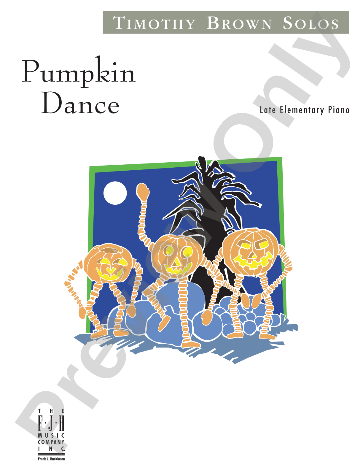 Pumpkin Dance: Piano