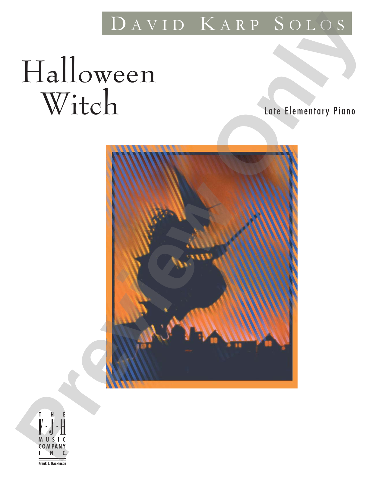 Halloween Witch: Piano