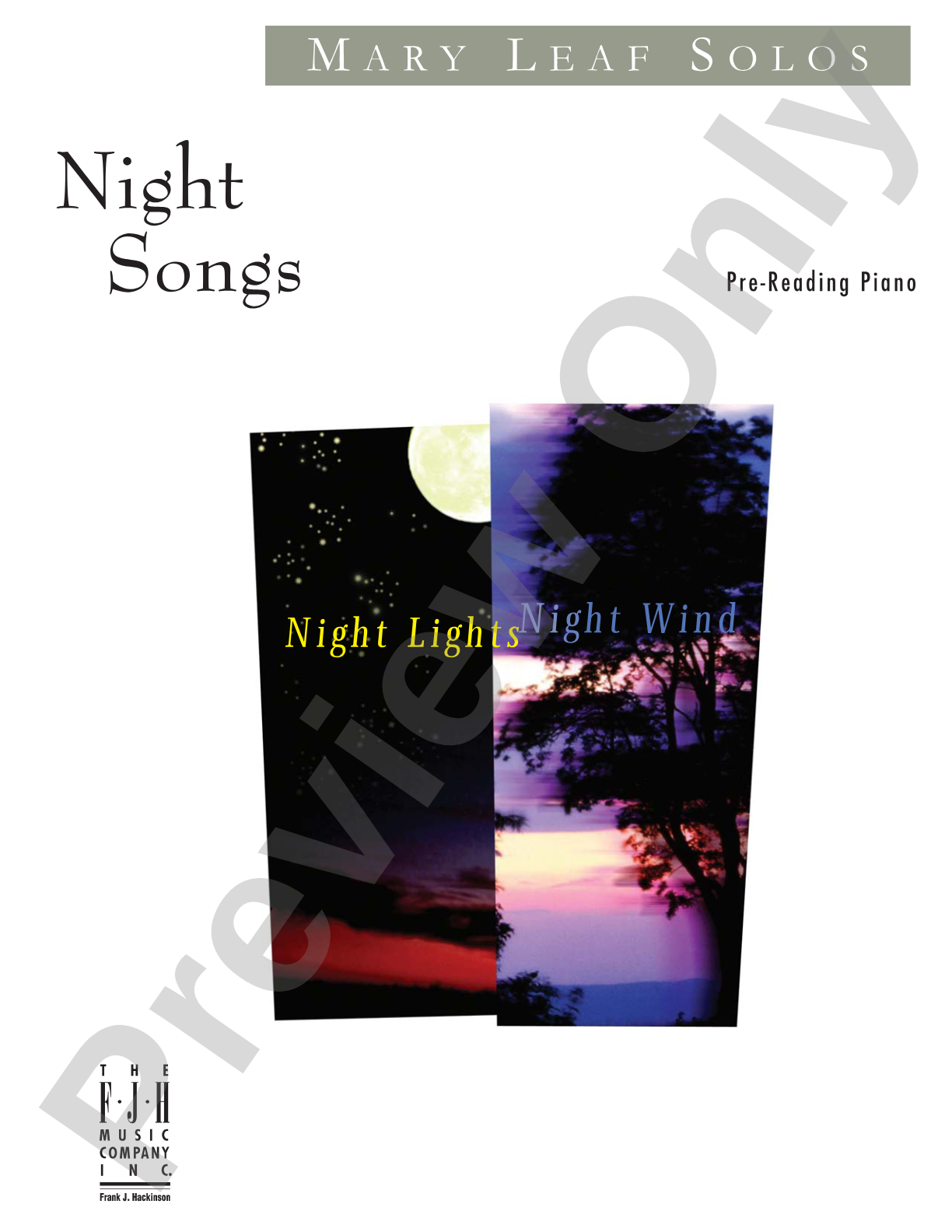 Night Songs: Piano