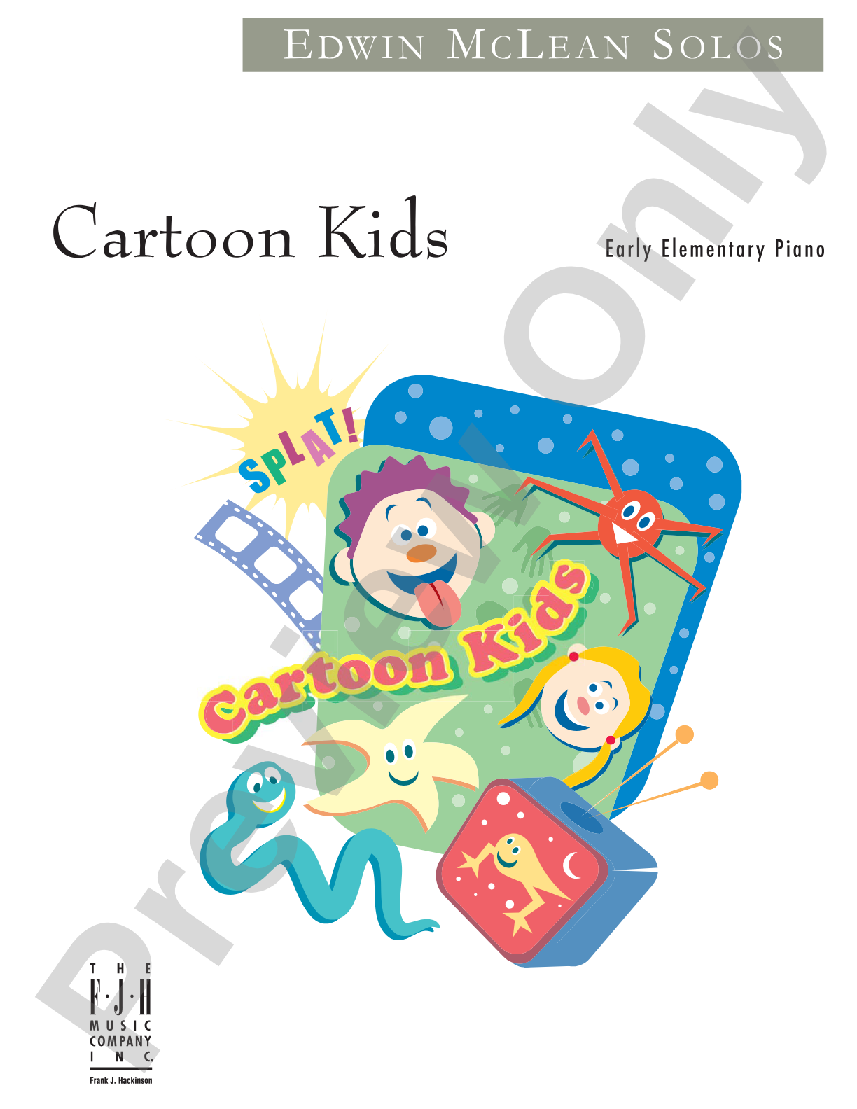 Cartoon Kids: Piano