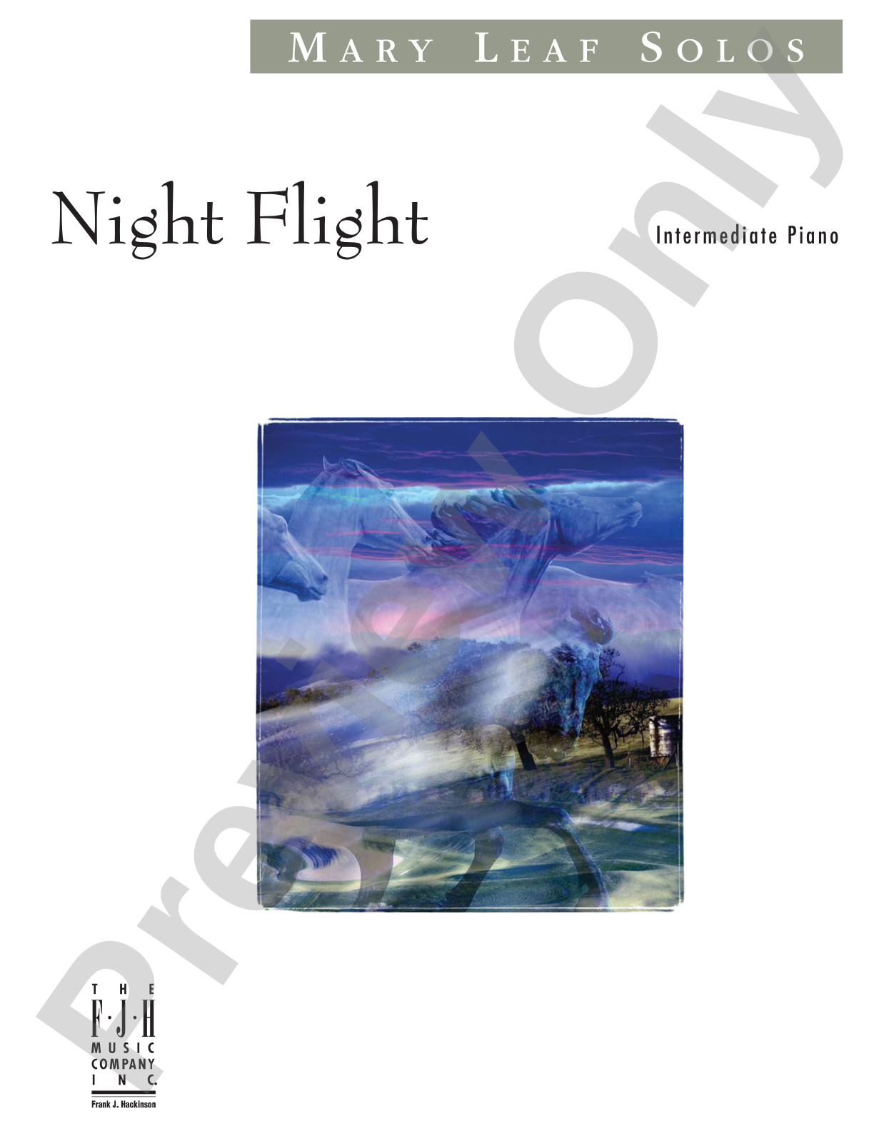 Night Flight: Piano