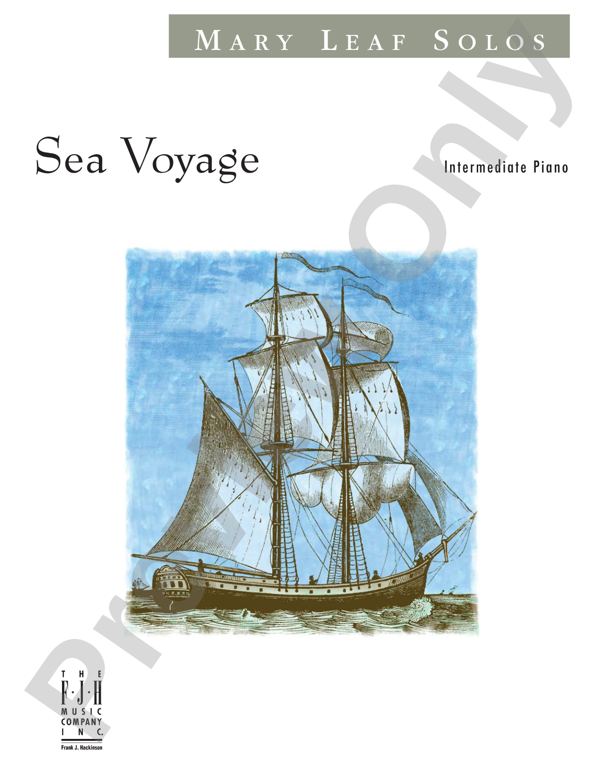 Sea Voyage: Piano