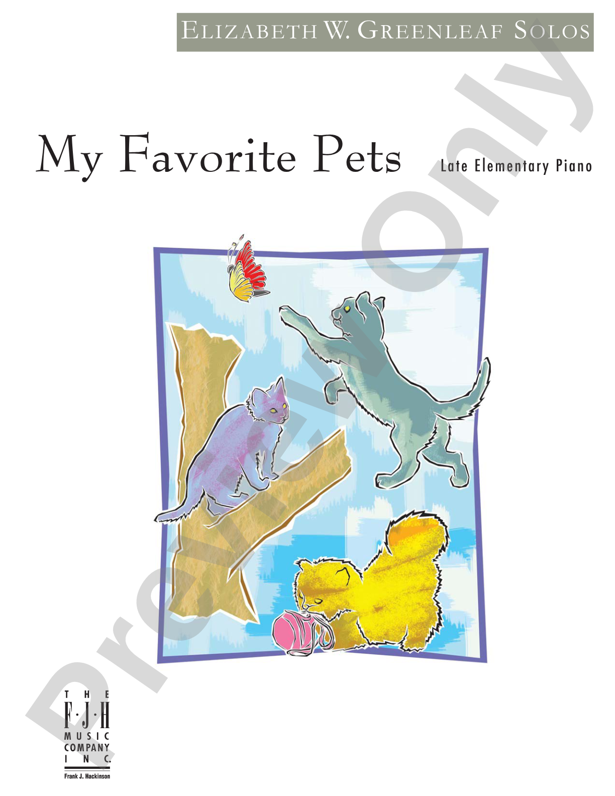My Favorite Pets: Piano