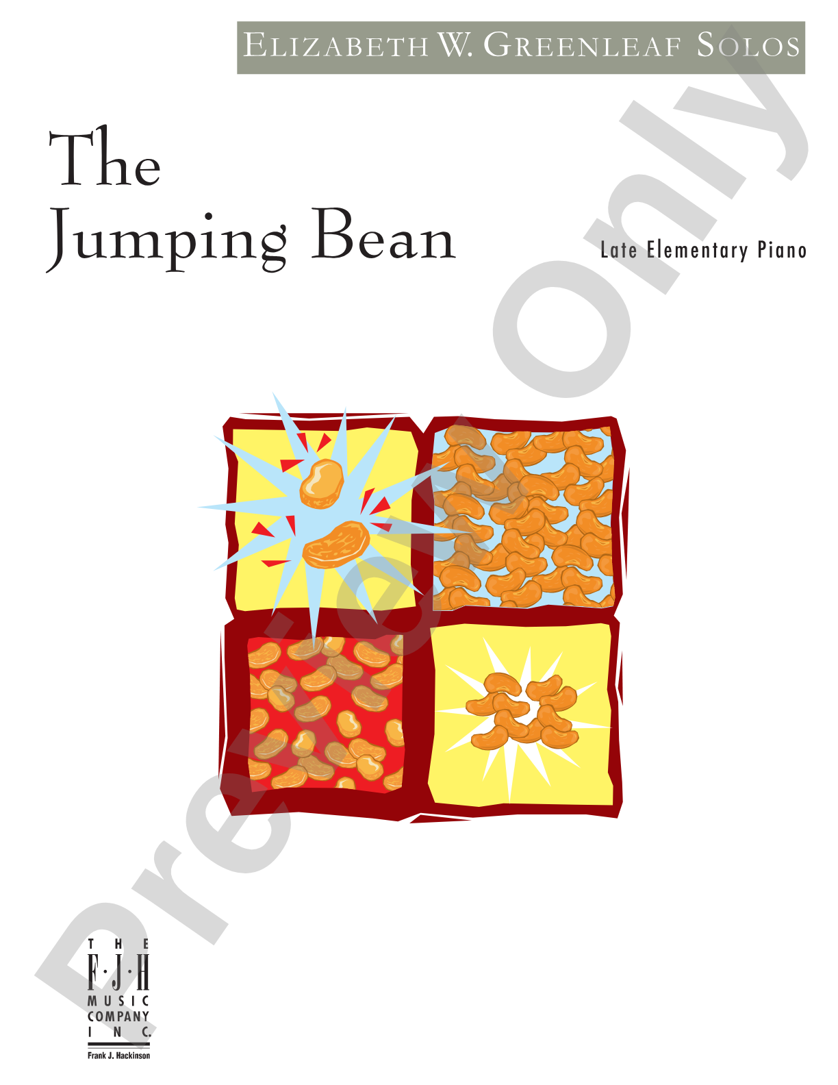 The Jumping Bean: Piano