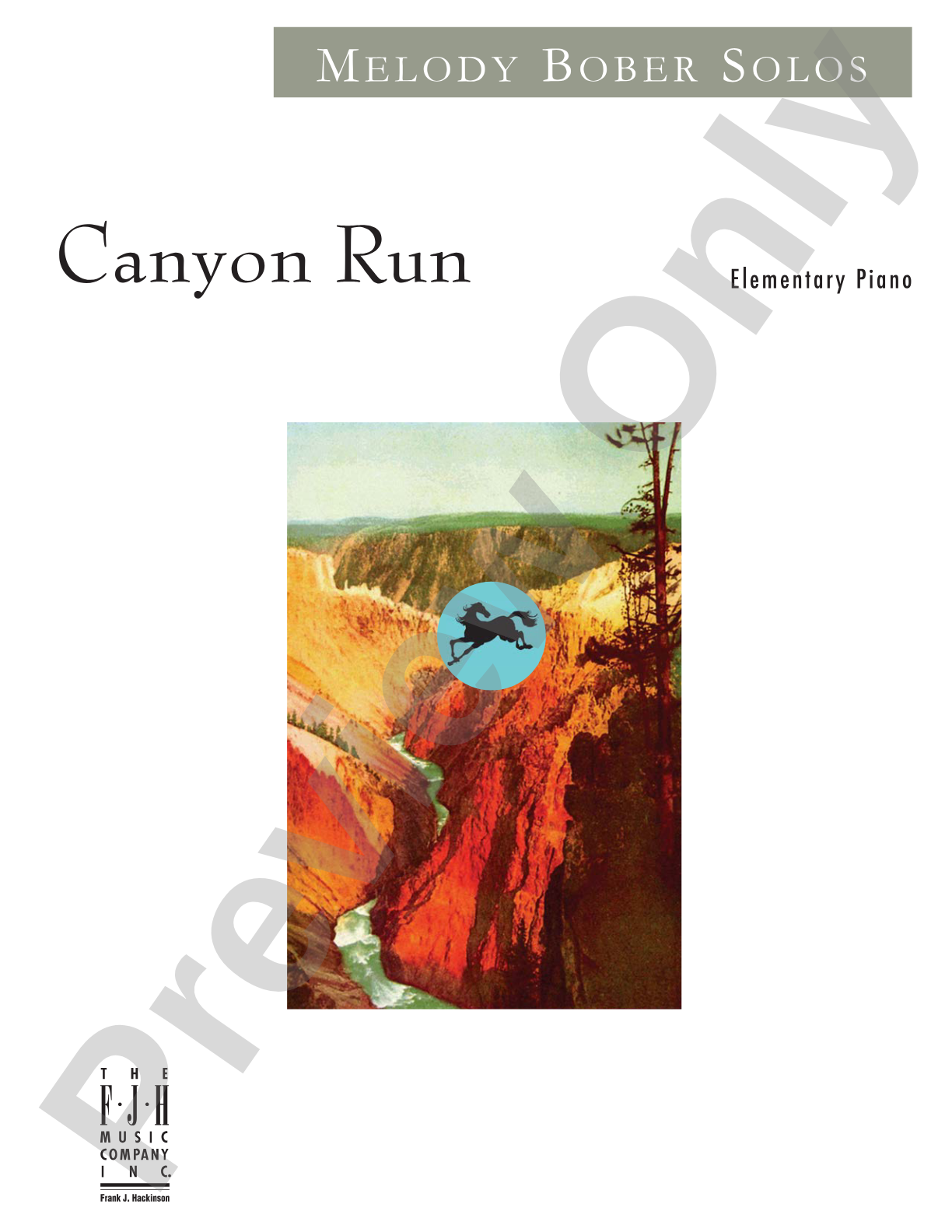 Canyon Run: Piano